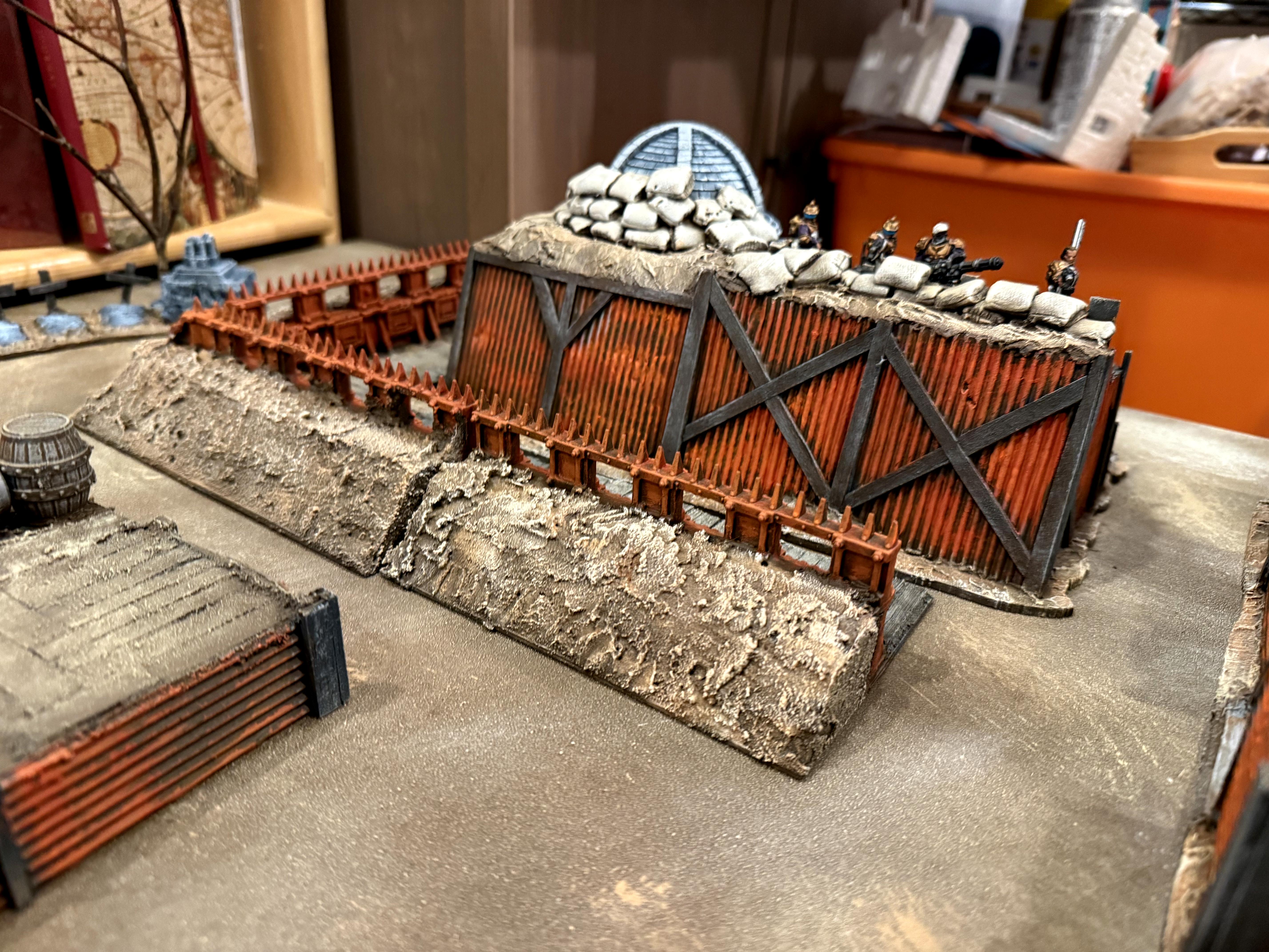 Bunker, Fronteris Terrain, Modular, Scratch Build, Terrain, Trench Crusade, Trench Warfare, Trenches