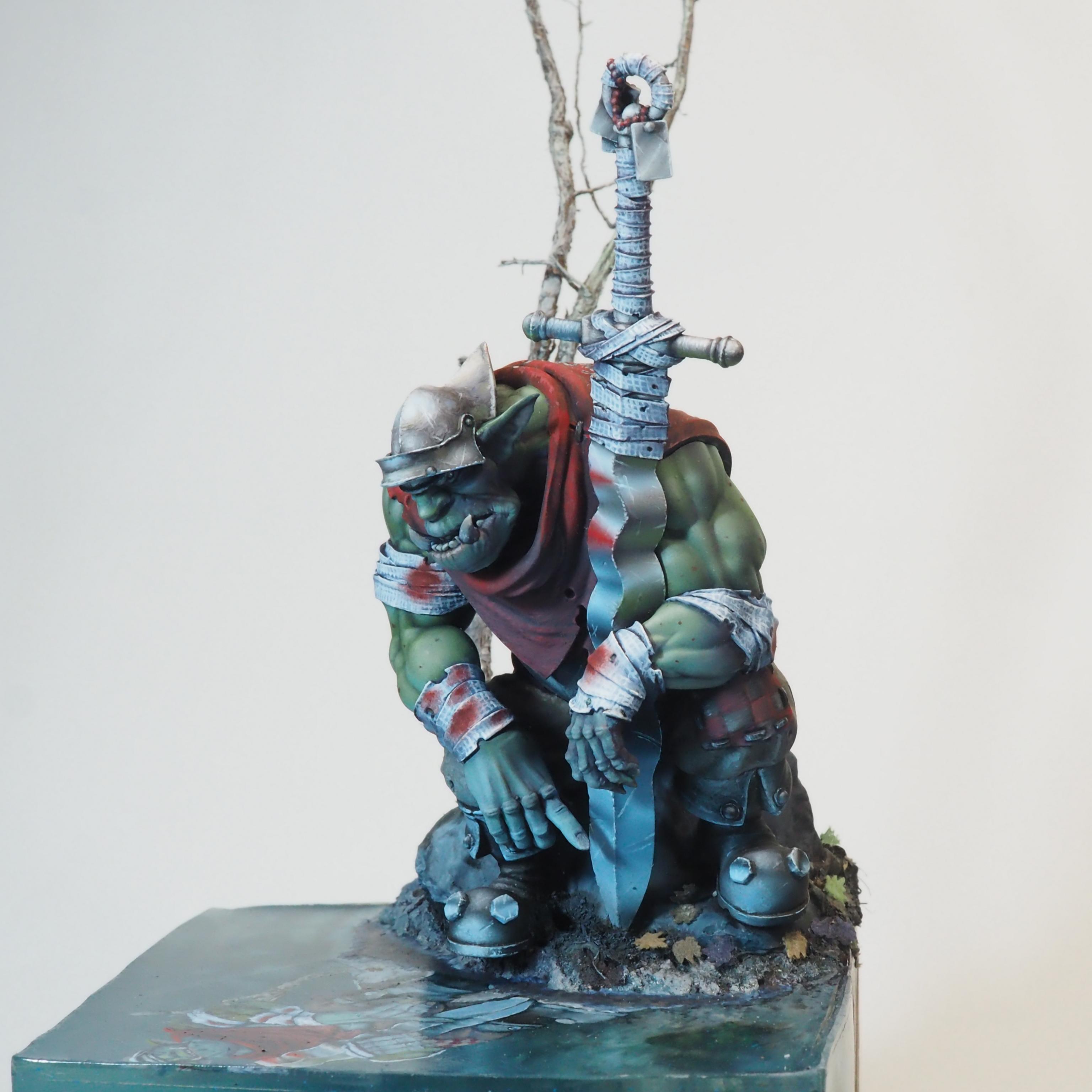 Orcs, Pond, Reflection