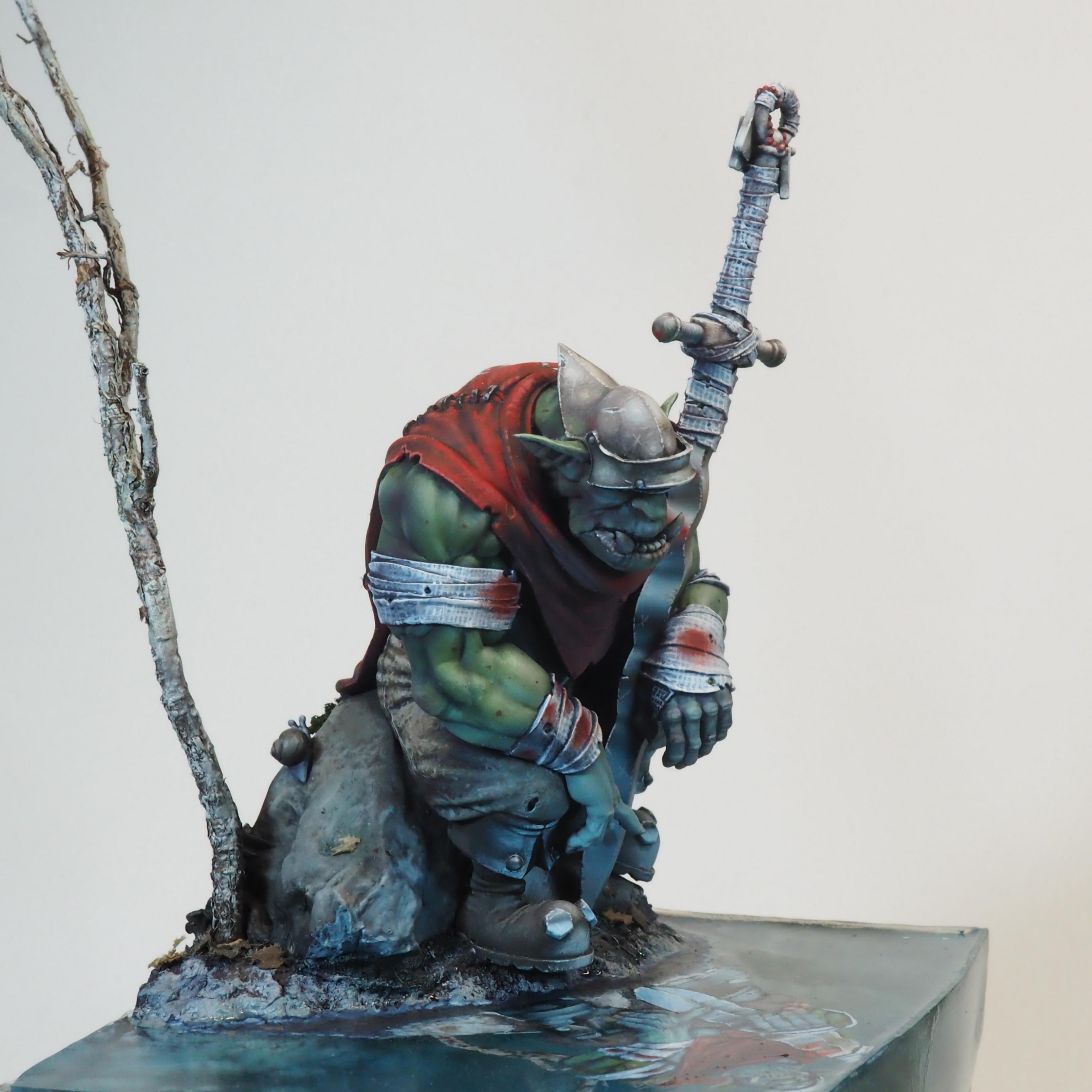 Orcs, Pond, Reflection