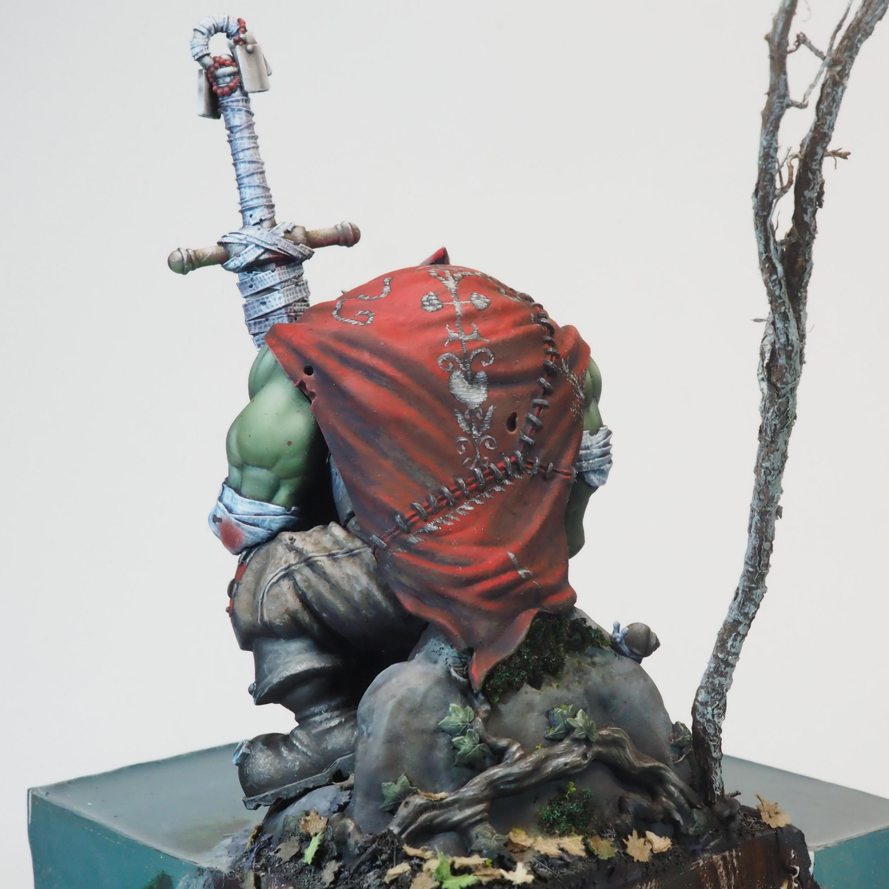 Diorama, Orcs, Pool, Relection, Sitting