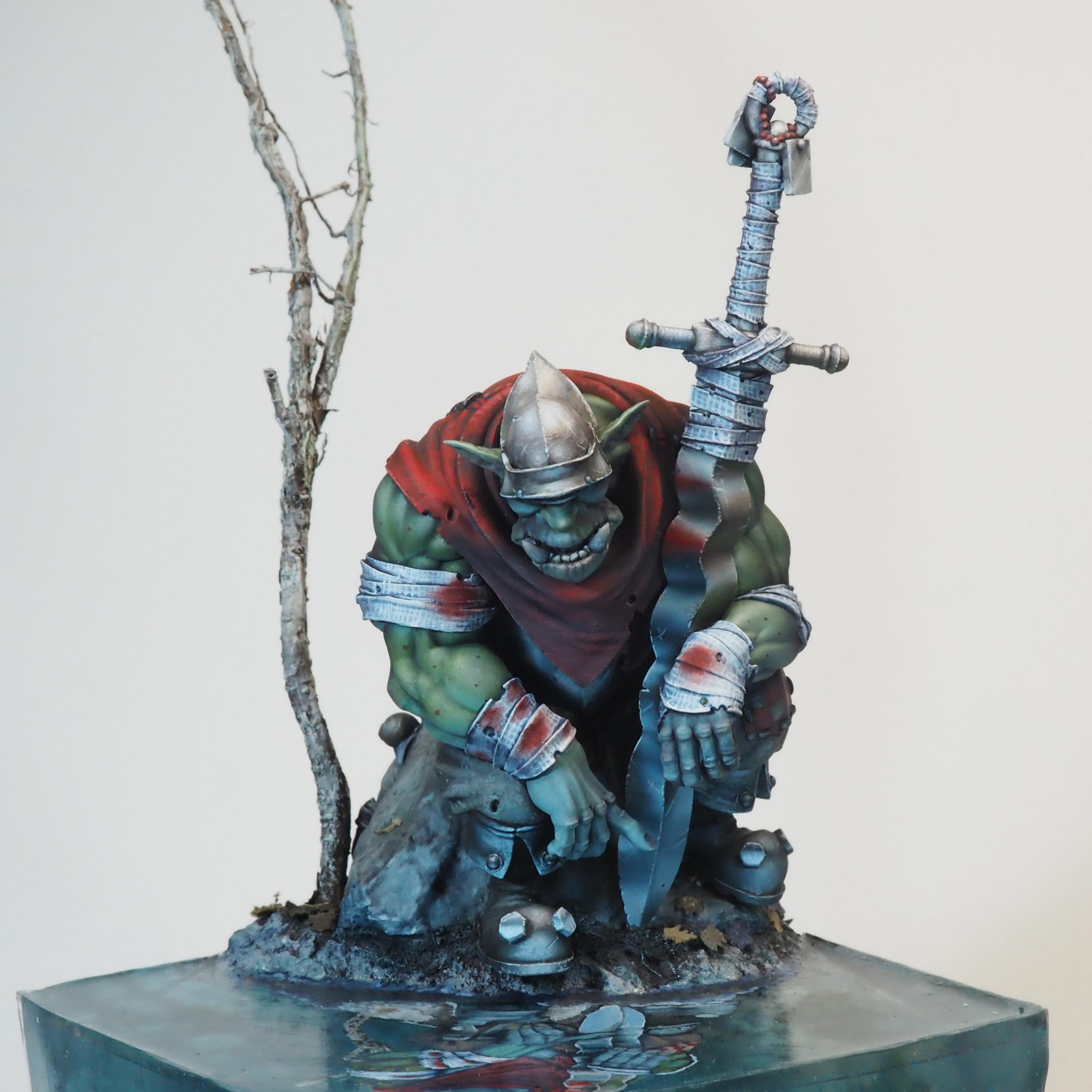 Diorama, Orcs, Reflection