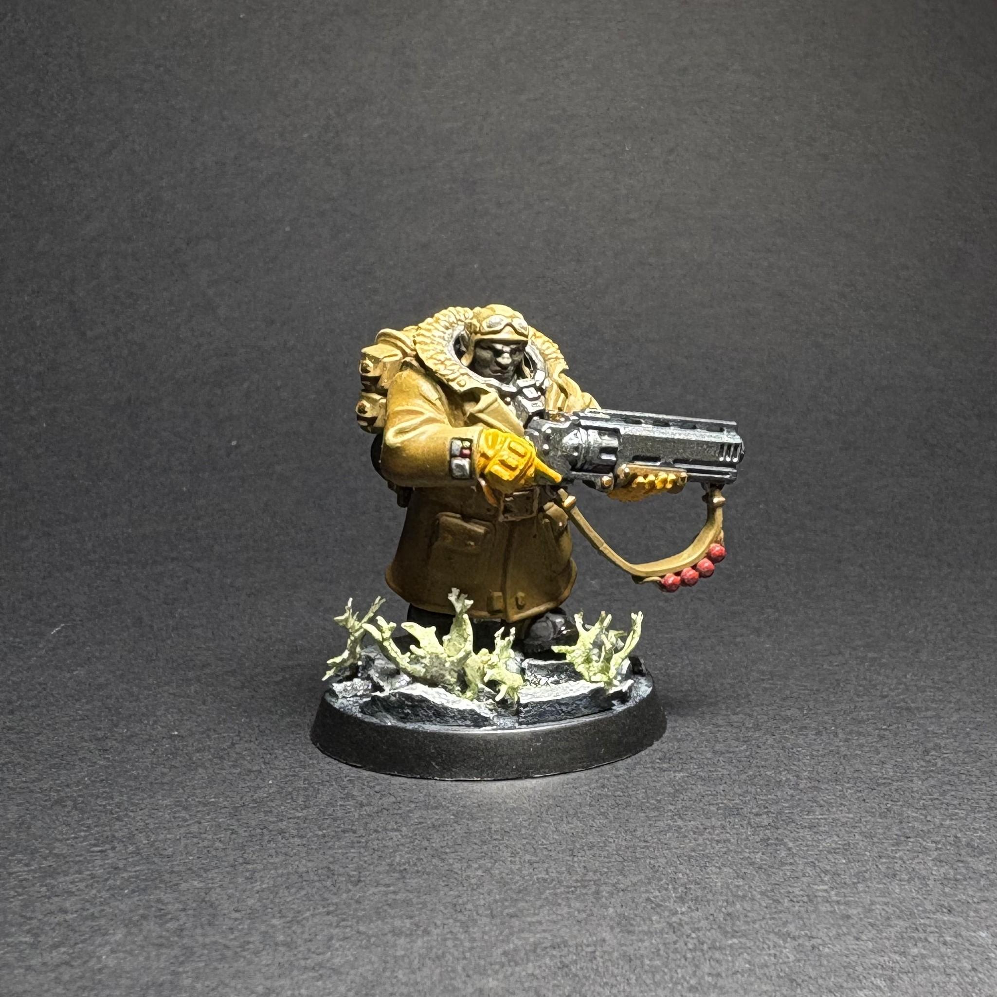 Bolt Revolver Shotgun, Dwarves, Hernkyn Yaegir, Leagues Of Votann, Leather, Squats, Warhammer 40,000