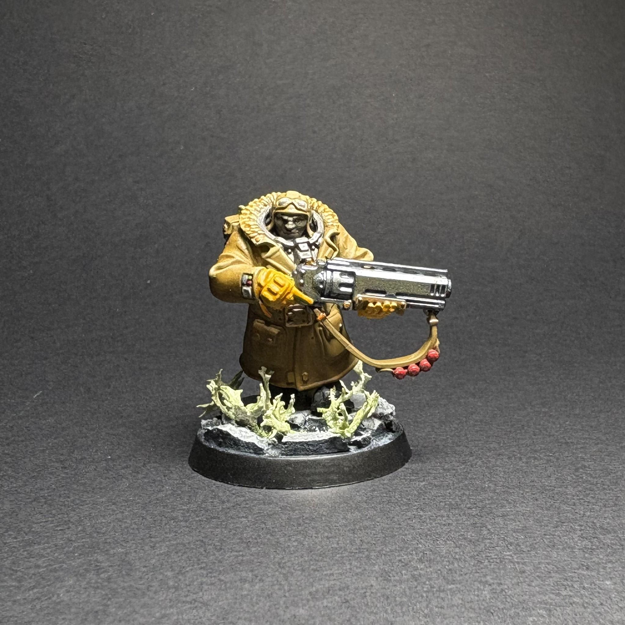 Bolt Revolver Shotgun, Dwarves, Hernkyn Yaegir, Leagues Of Votann, Leather, Squats, Warhammer 40,000