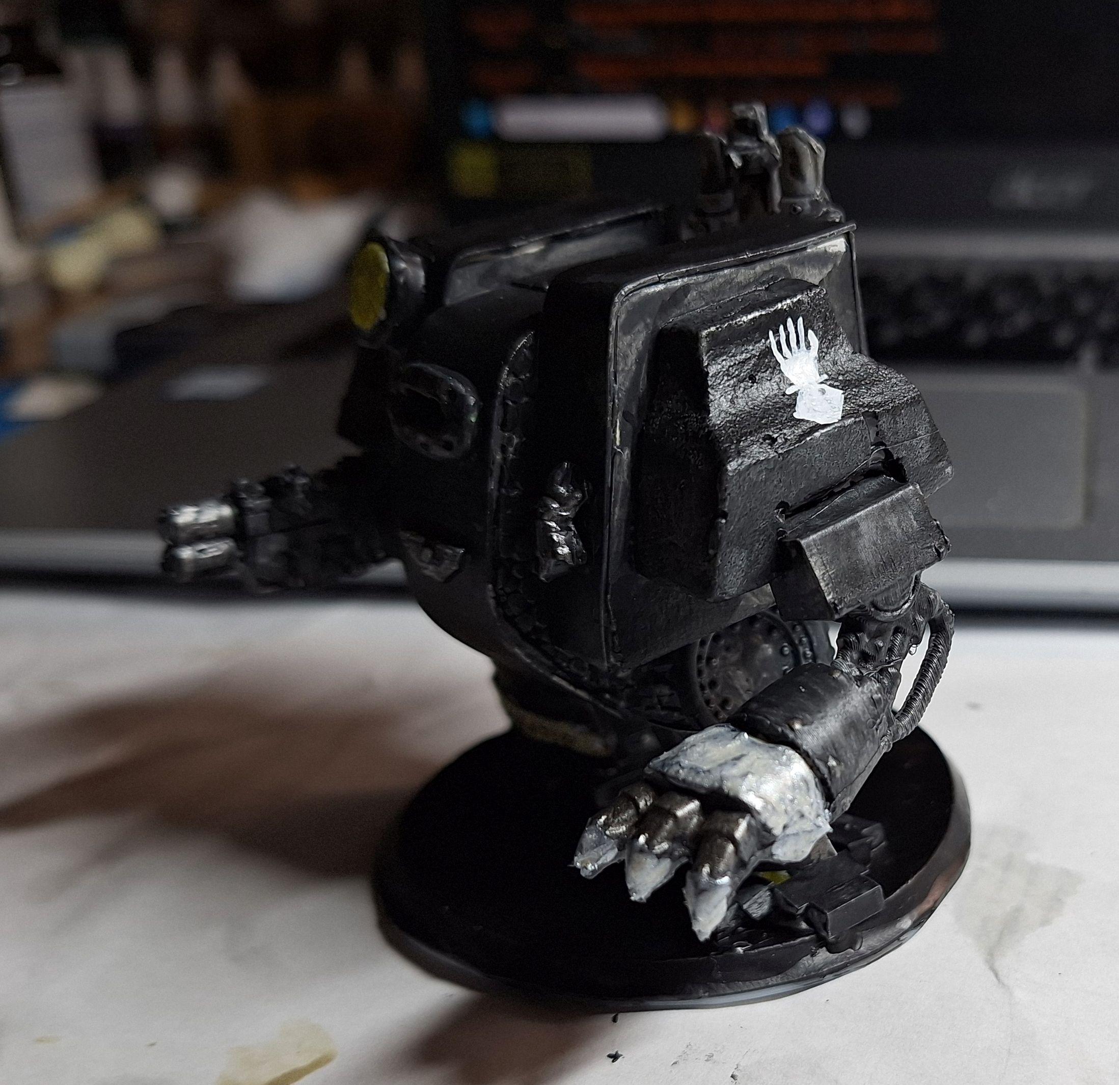 Boxnought., Dreadnought, Hands, Iron, Space, Space Marines, Warhammer 40,000, Warhammer Fantasy