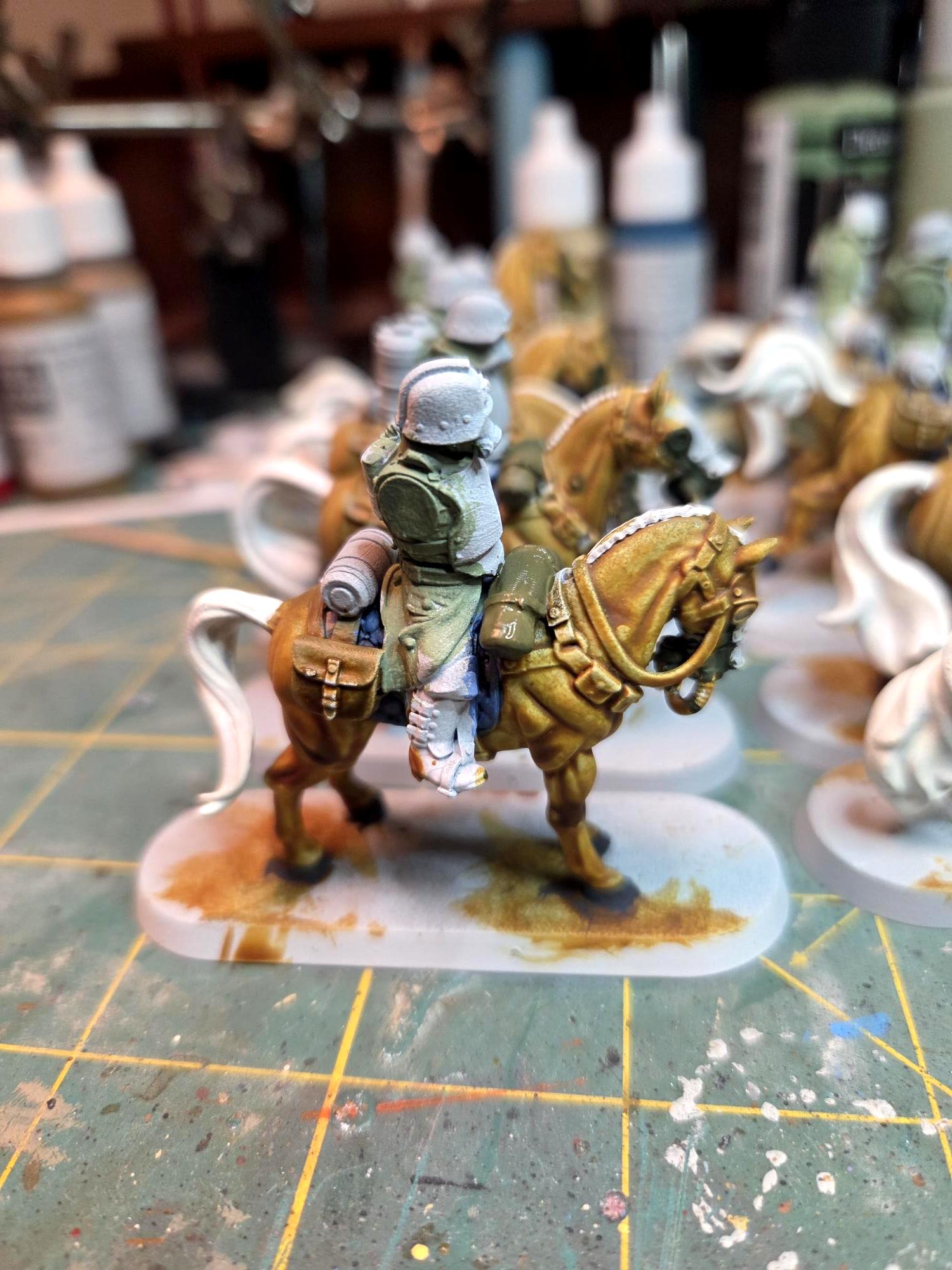 Cavalry, Lightnings, Riders, Rough, Samurai, Space