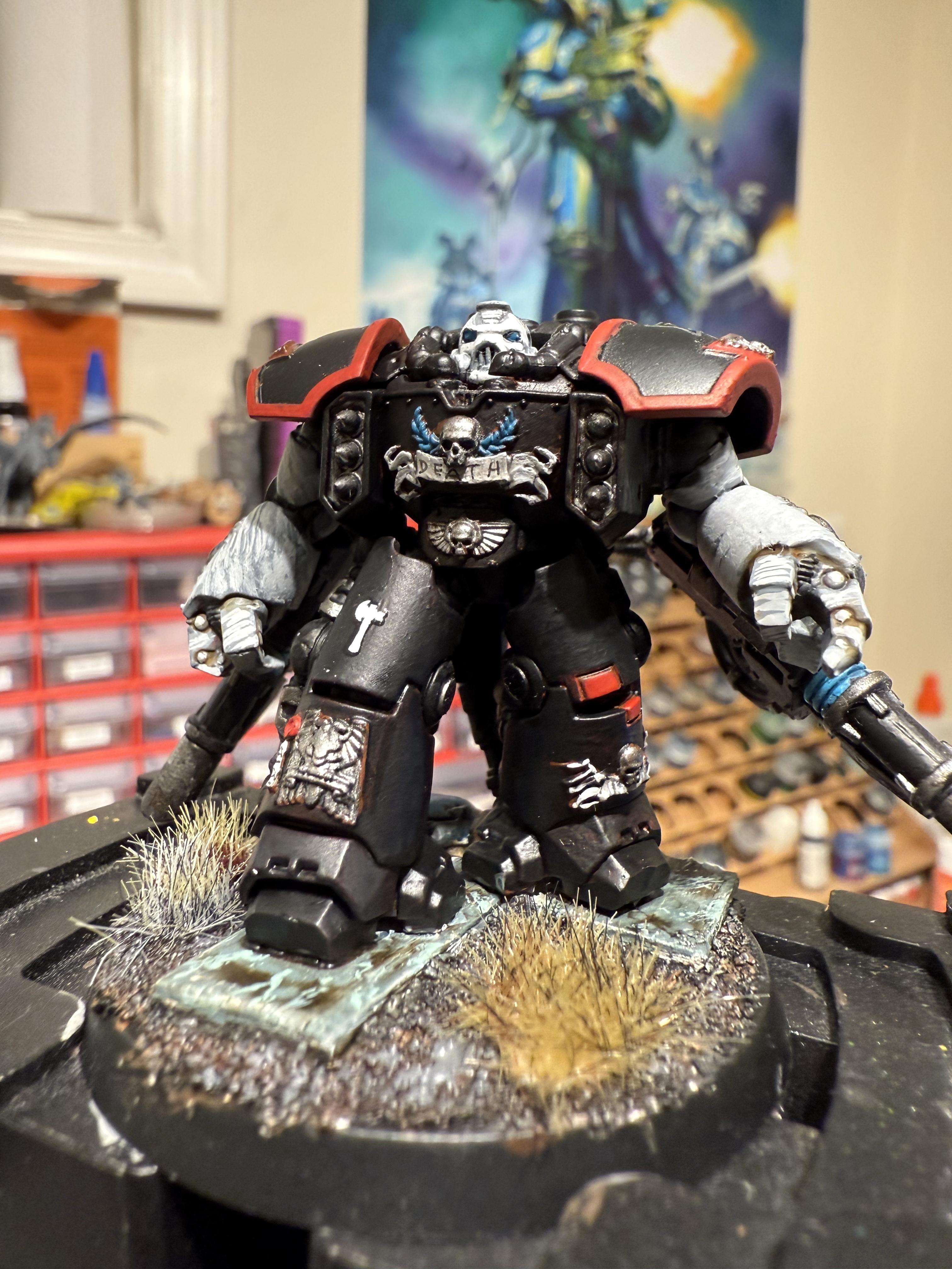 Black Templars, Cloaks, Helbrect, Hobby Progress Challenge, Sword Brethren