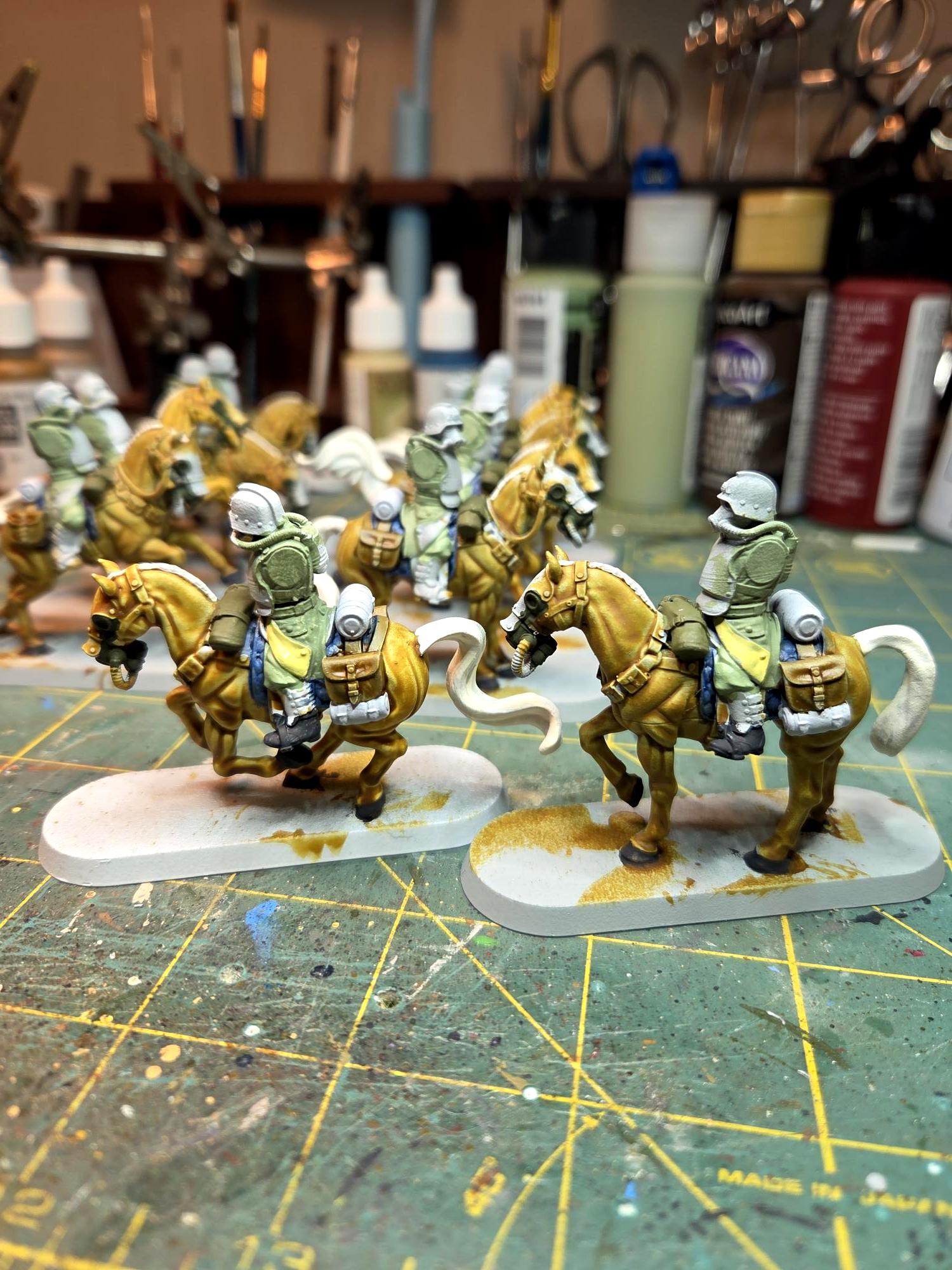 Guard, Imperial, Rough Riders, Samurai, Space