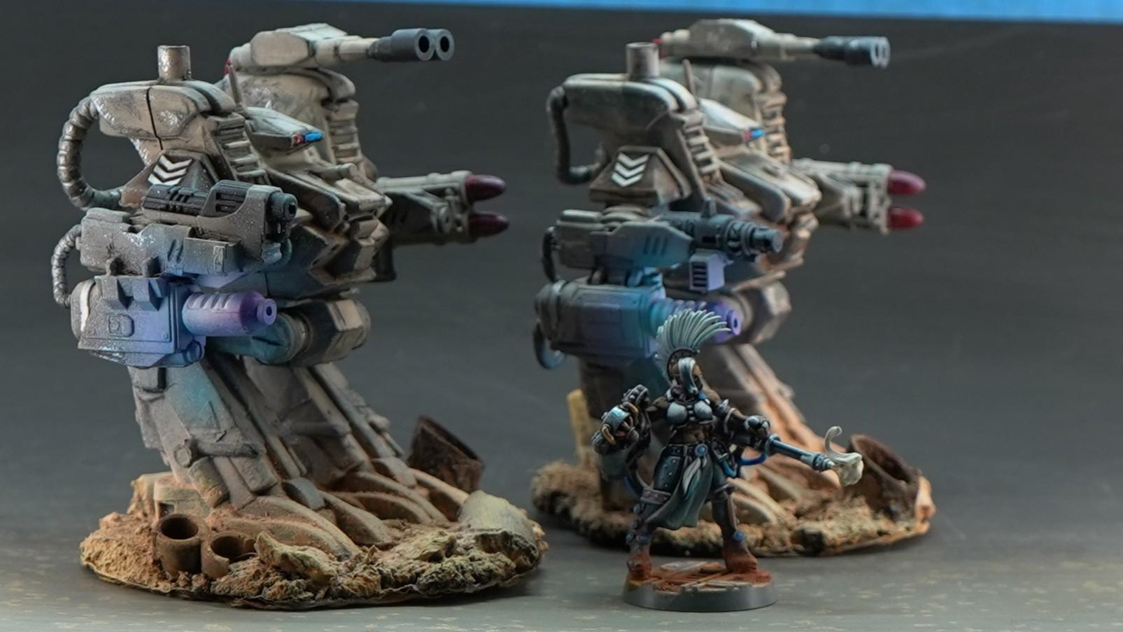 Allies, Automated Drone, Dollar Tree, Dust Tactics, Final Factionp-131, Hawk, Walker