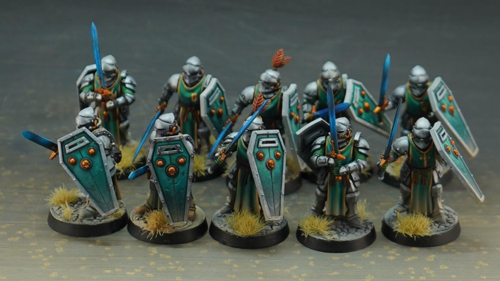 Astra Militarum, Feudal, Imperial Guard, Palatinate, Swordsmen