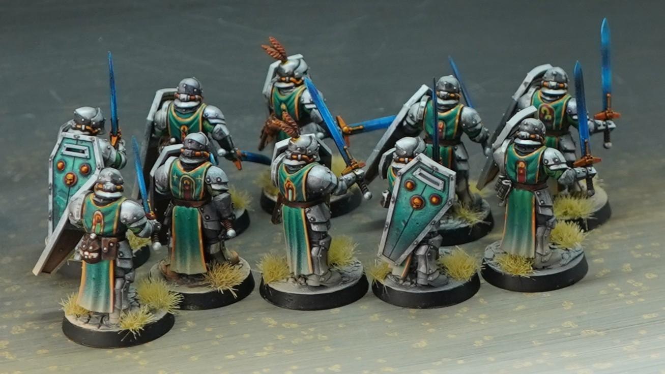 Astra Militarum, Feudal, Imperial Guard, Palatinate, Swordsmen