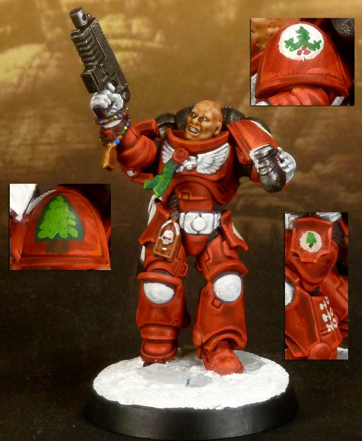 Christmas, Santa Claus, Space Marines