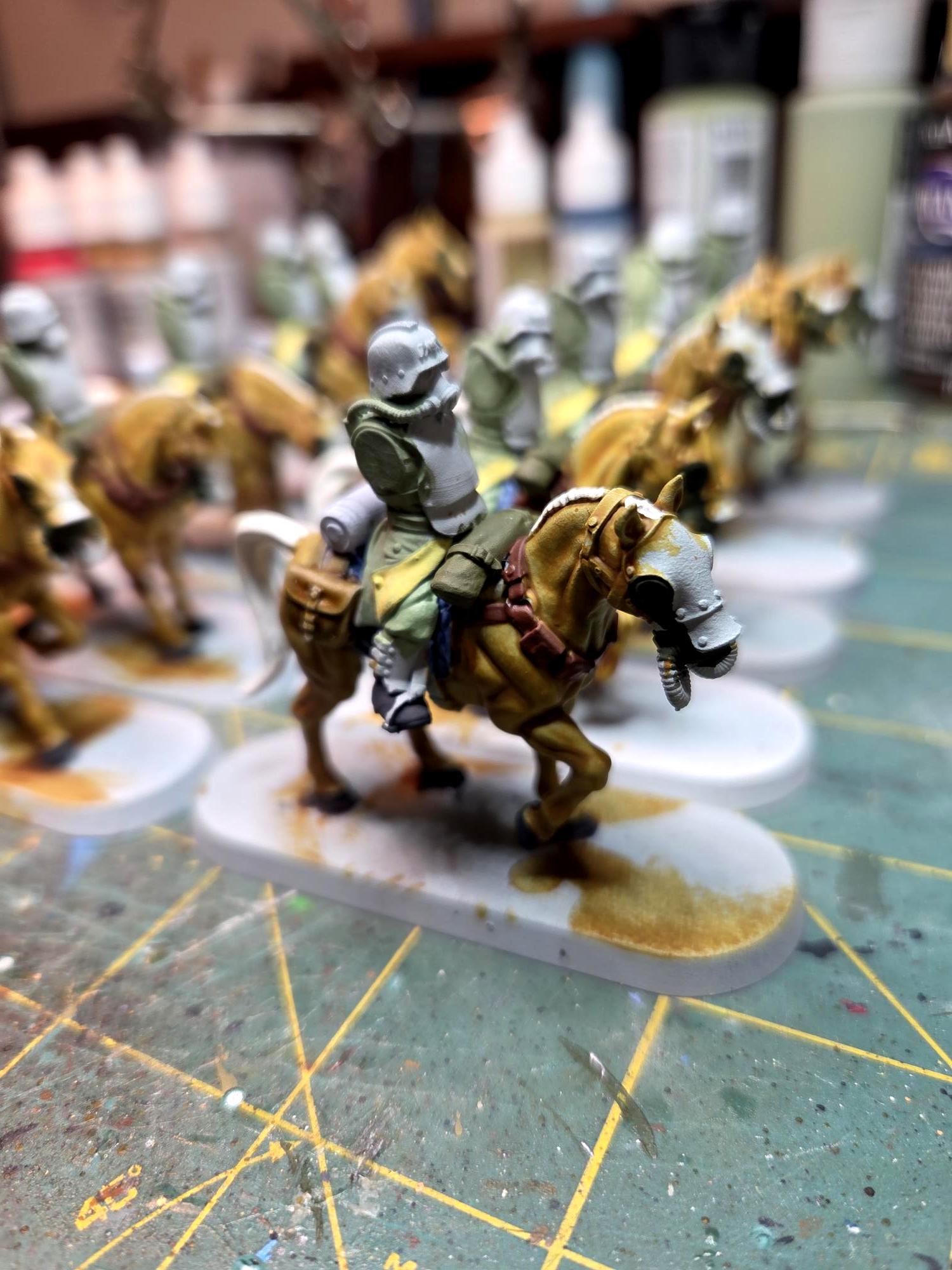 Guard, Imperial, Rough Riders, Samurai, Space