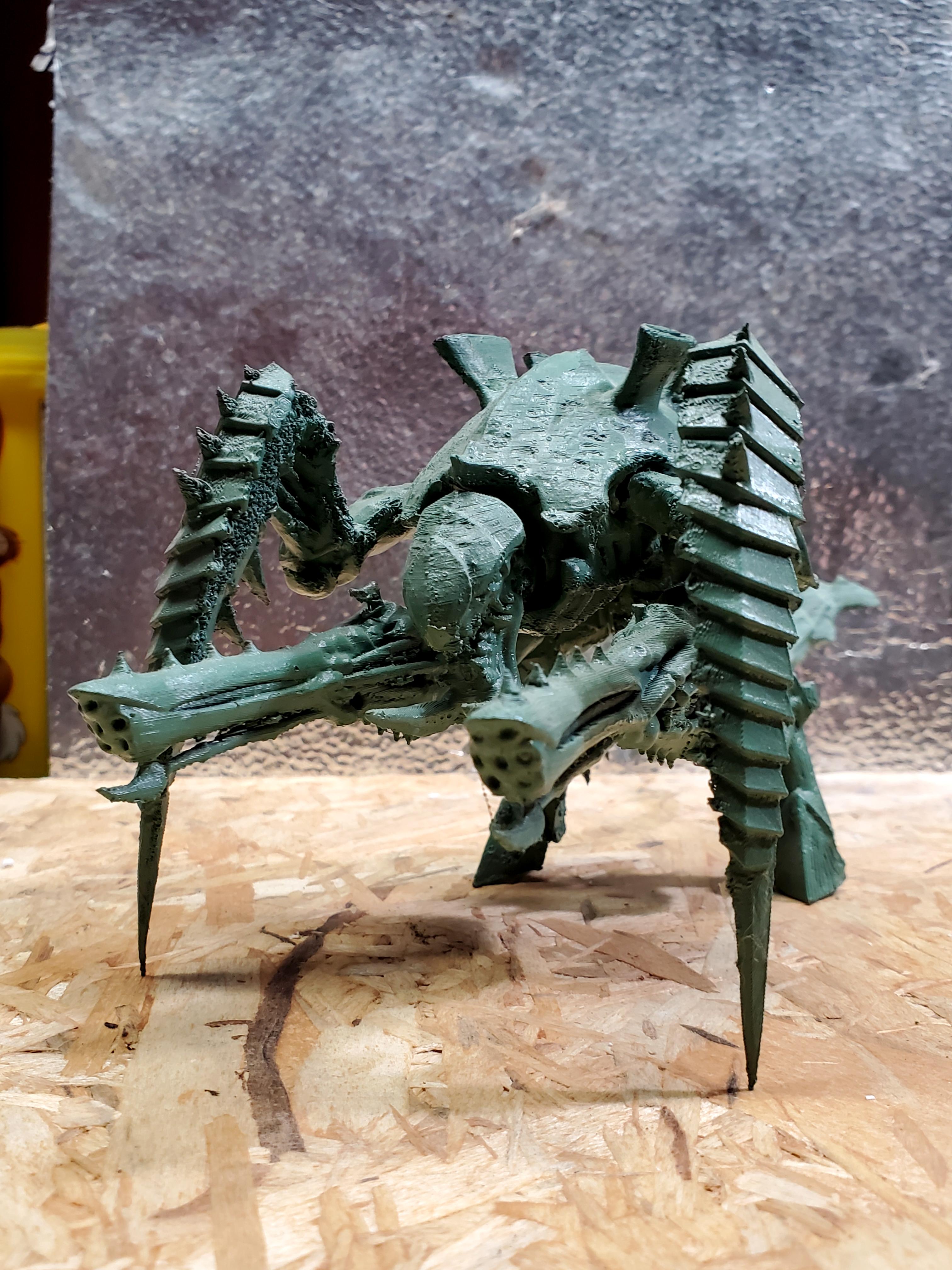 Titan, Tyranids, Titan with duel bio cannons