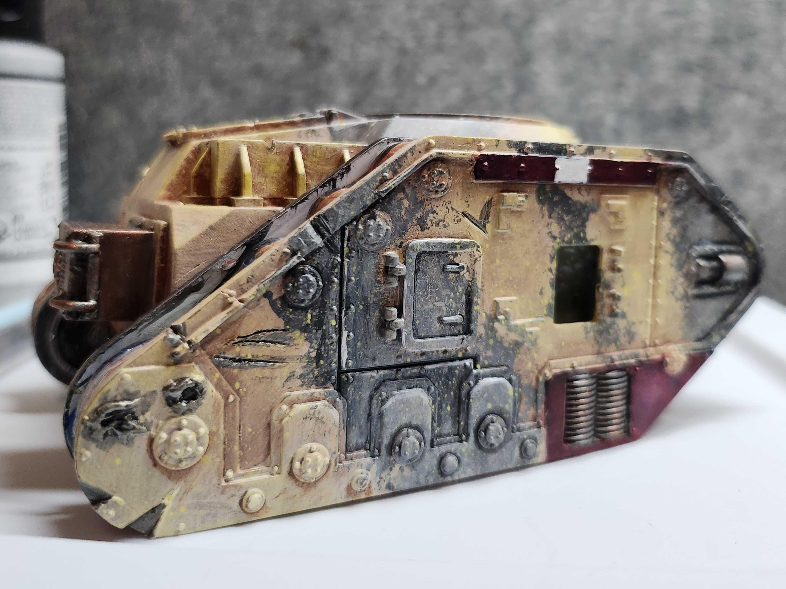 3e, 3rd Edition, Armageddon Steel Legion, Battle Damage, Imperial Guard, Leman Russ, Steel Legion, W40k, Warhammer 40,000