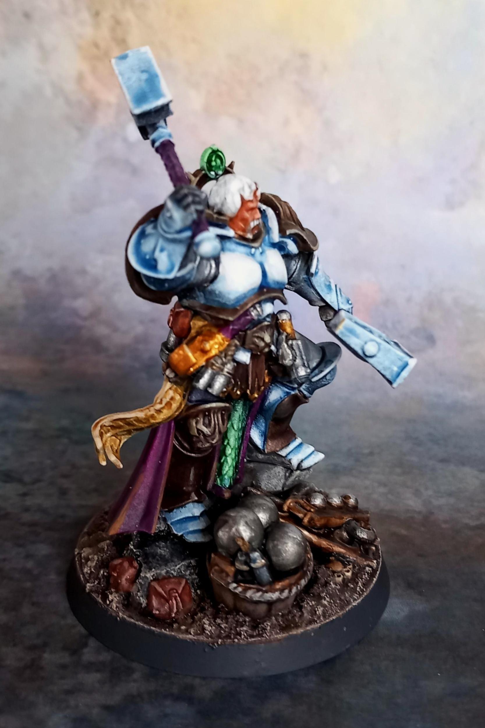 Age Of Sigmar, Conversion, Converted Miniature, Kit Bash, Kit-bash, Kitbash, Lord Ordinator, Stormcast Eternals