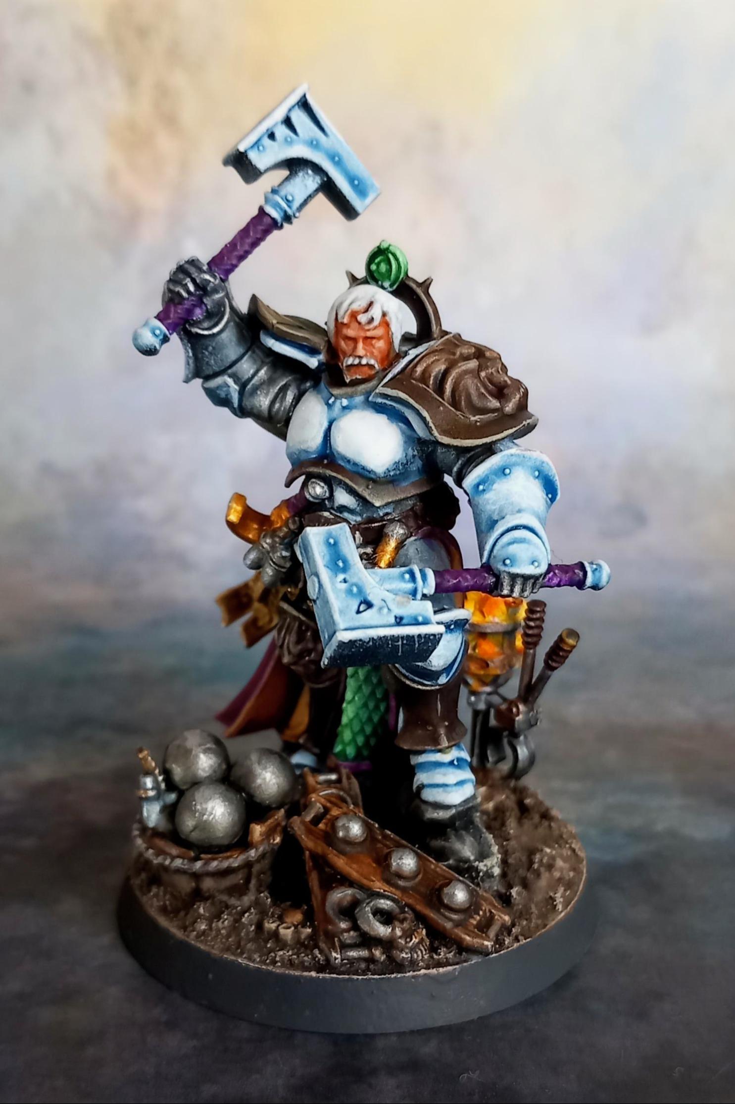 Age Of Sigmar, Conversion, Converted Miniature, Kit Bash, Kit-bash, Kitbash, Lord Ordinator, Stormcast Eternals