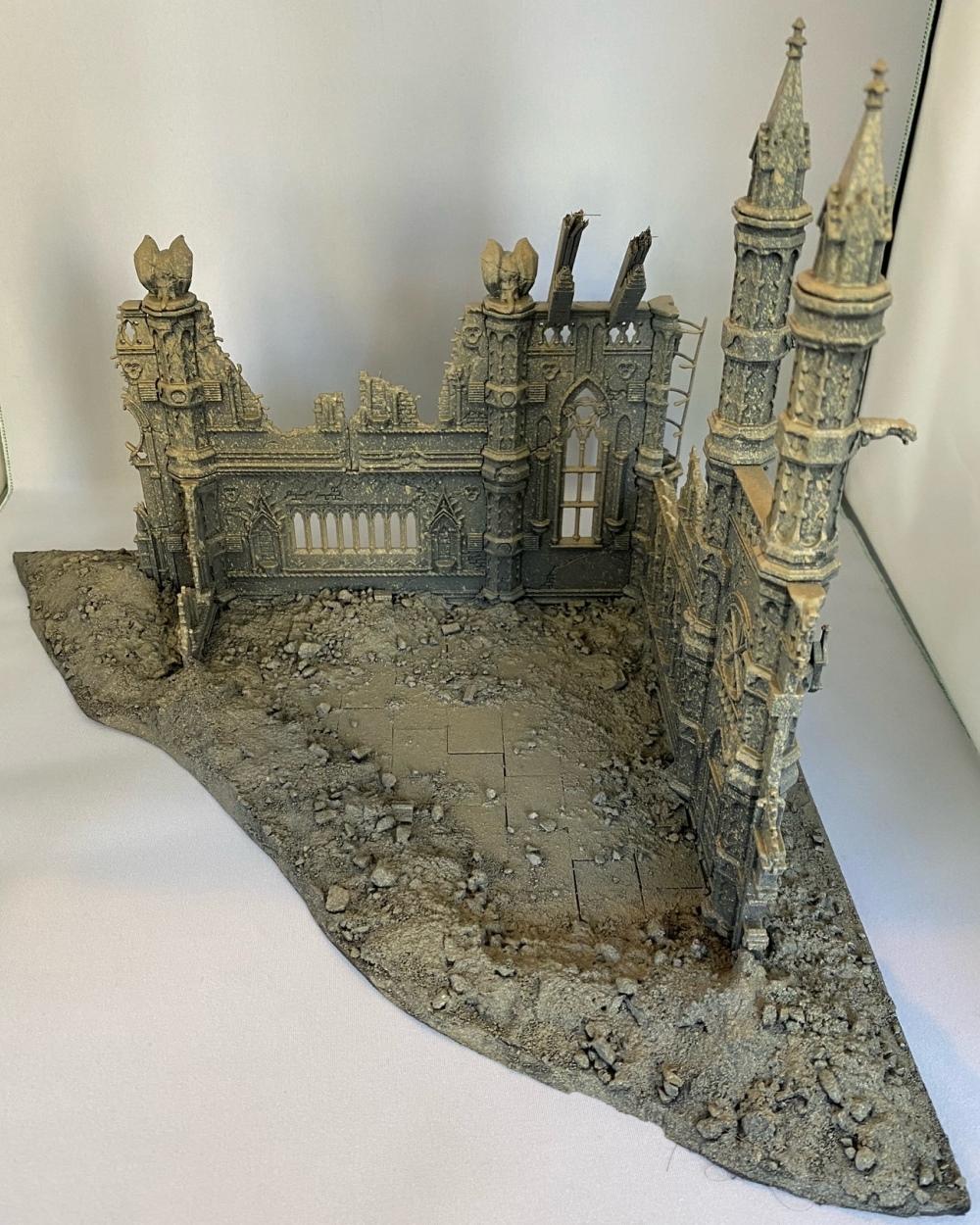 Rampart, Ruined Cathedral, Ruins, Scatch Built Roof Part, Terrain