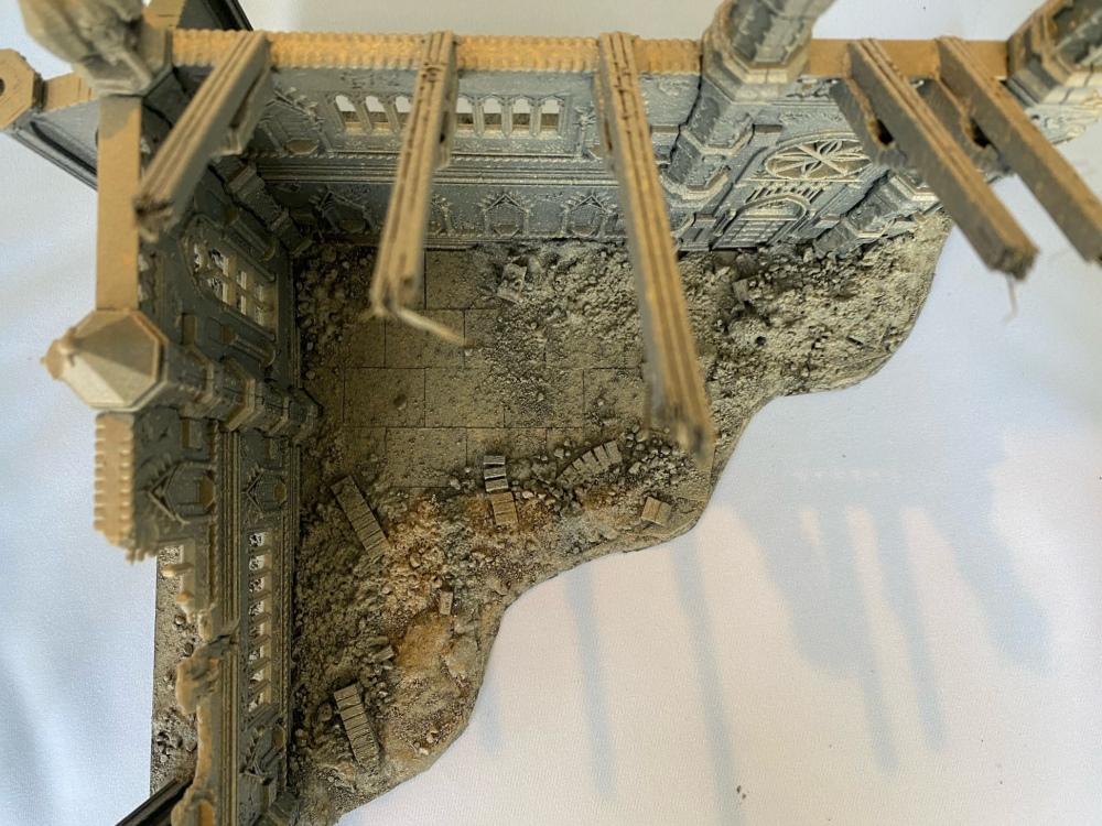 Rampart, Ruined Cathedral, Ruins, Scatch Built Roof Part, Terrain