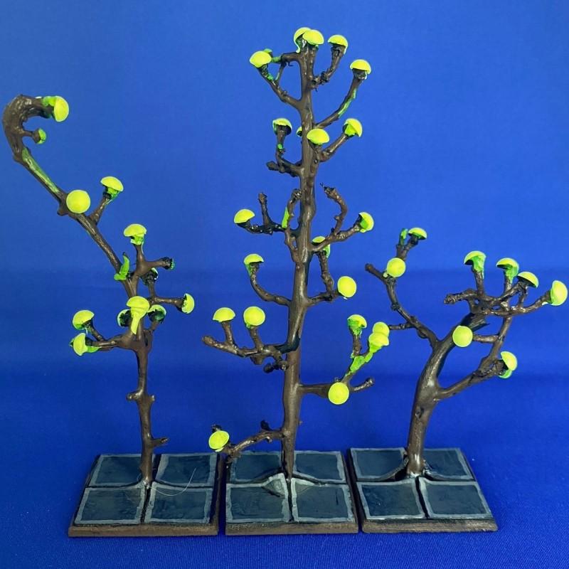 Luminescent Plants, Necromunda, Necromunda Terrain, Terain, Underhive Plants