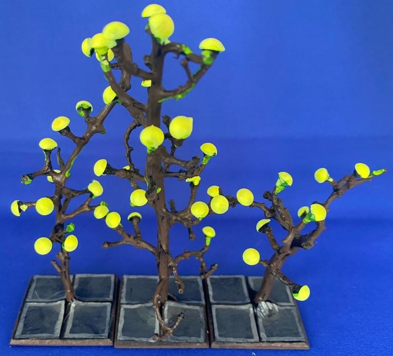 Luminescent Plants, Necromunda, Necromunda Terrain, Terain, Underhive Plants