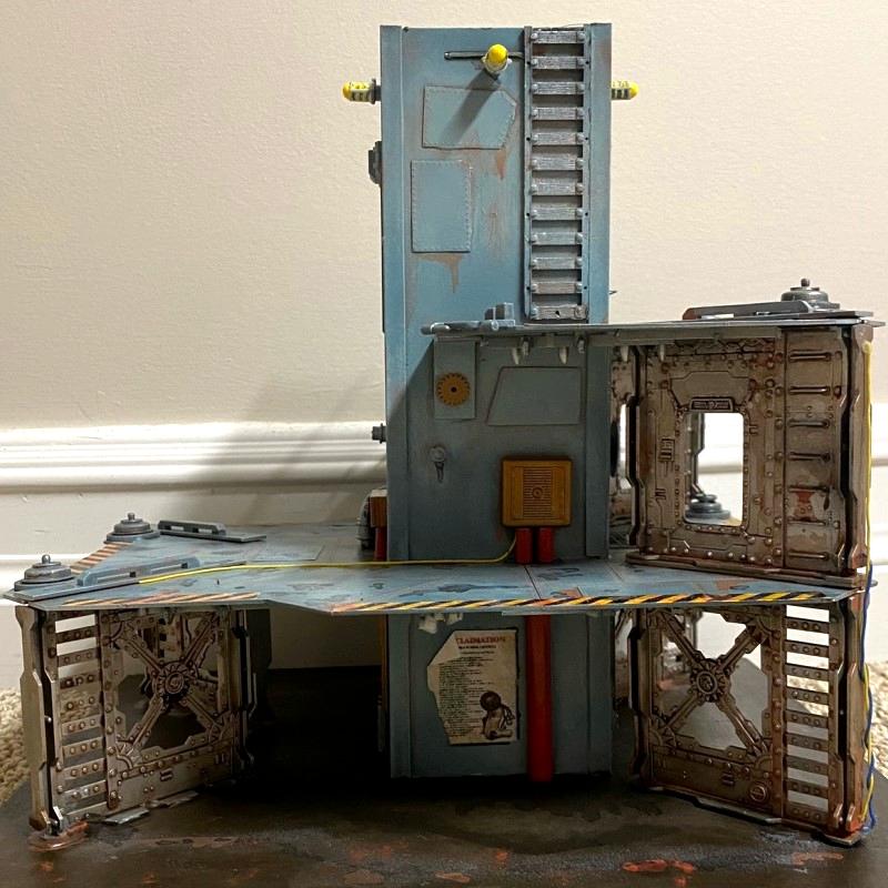 Classic Necromunda Tower, Classic Tower, Necromuna, Necromunda Terrain, Painted, Terrain