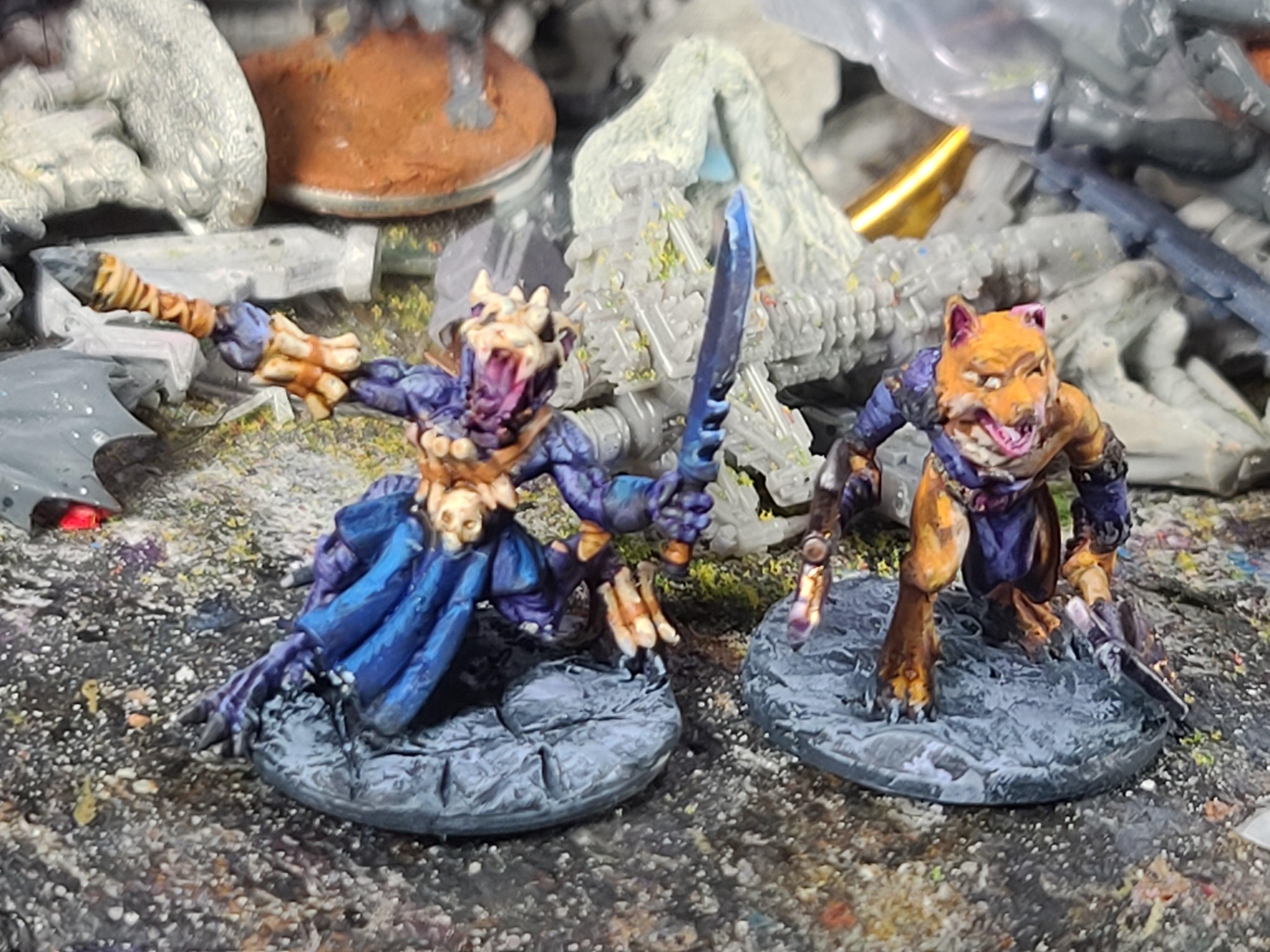 3d Print, Animal Adventurers, Dungeons And Dragons, Epic Miniatures, Fox Man, Kobold, Tanks Workshop