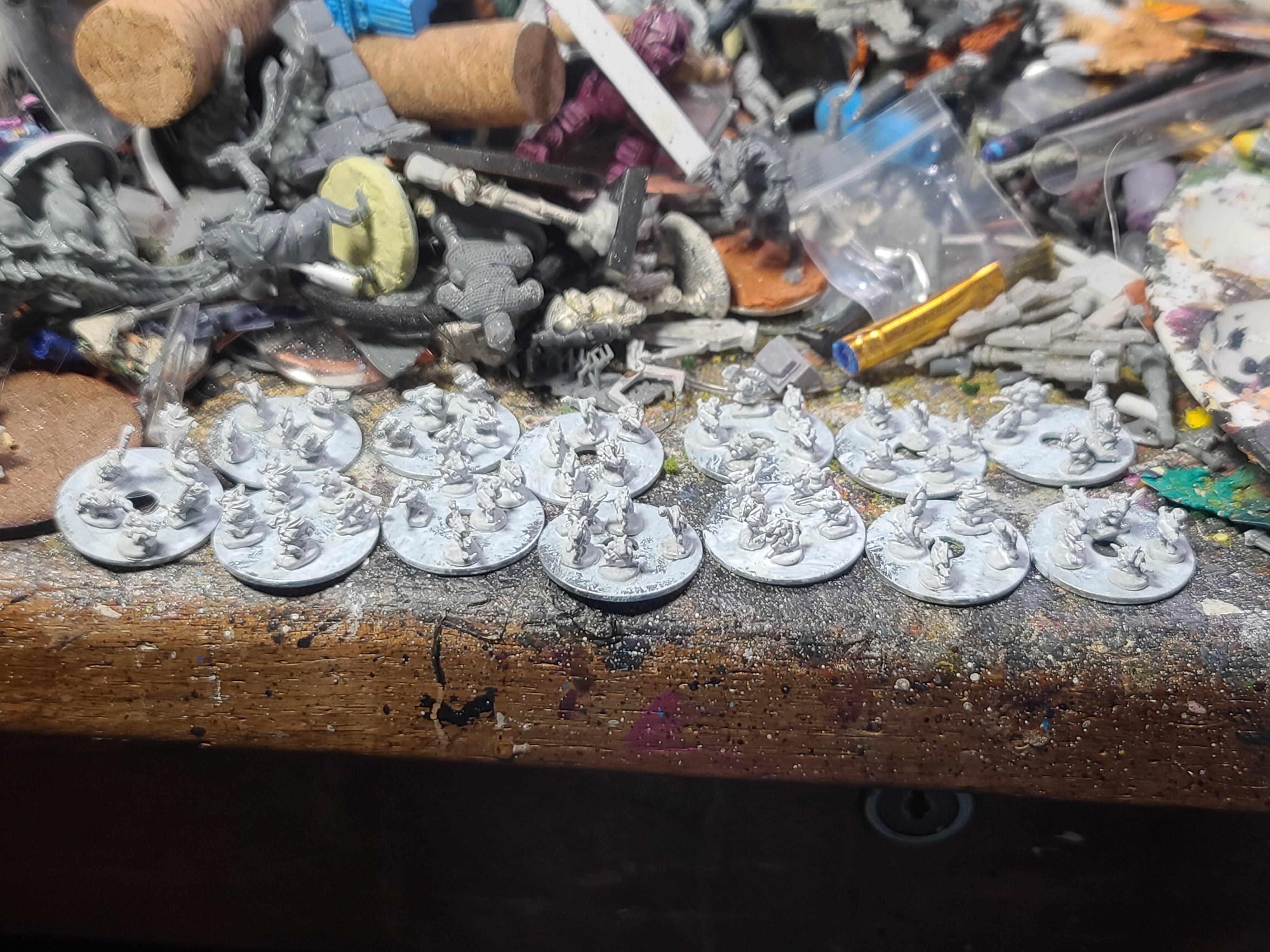 6mm, Epic Armageddon, Imperial Guard, Infantry Company, Microworld Games, Ratlings With Gatlings, Steel Legion