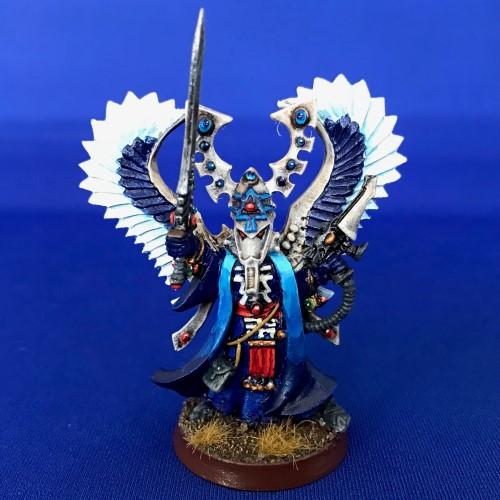 Alaitoc, Asuryani, Conversion, Craftworld, Craftworlder, Doom, Eldar, Faolchu's Wing, Farseer, Jes Goodwin, Metal, Oldhammer, Painted, Rogue Trader Eldar, Third Edition