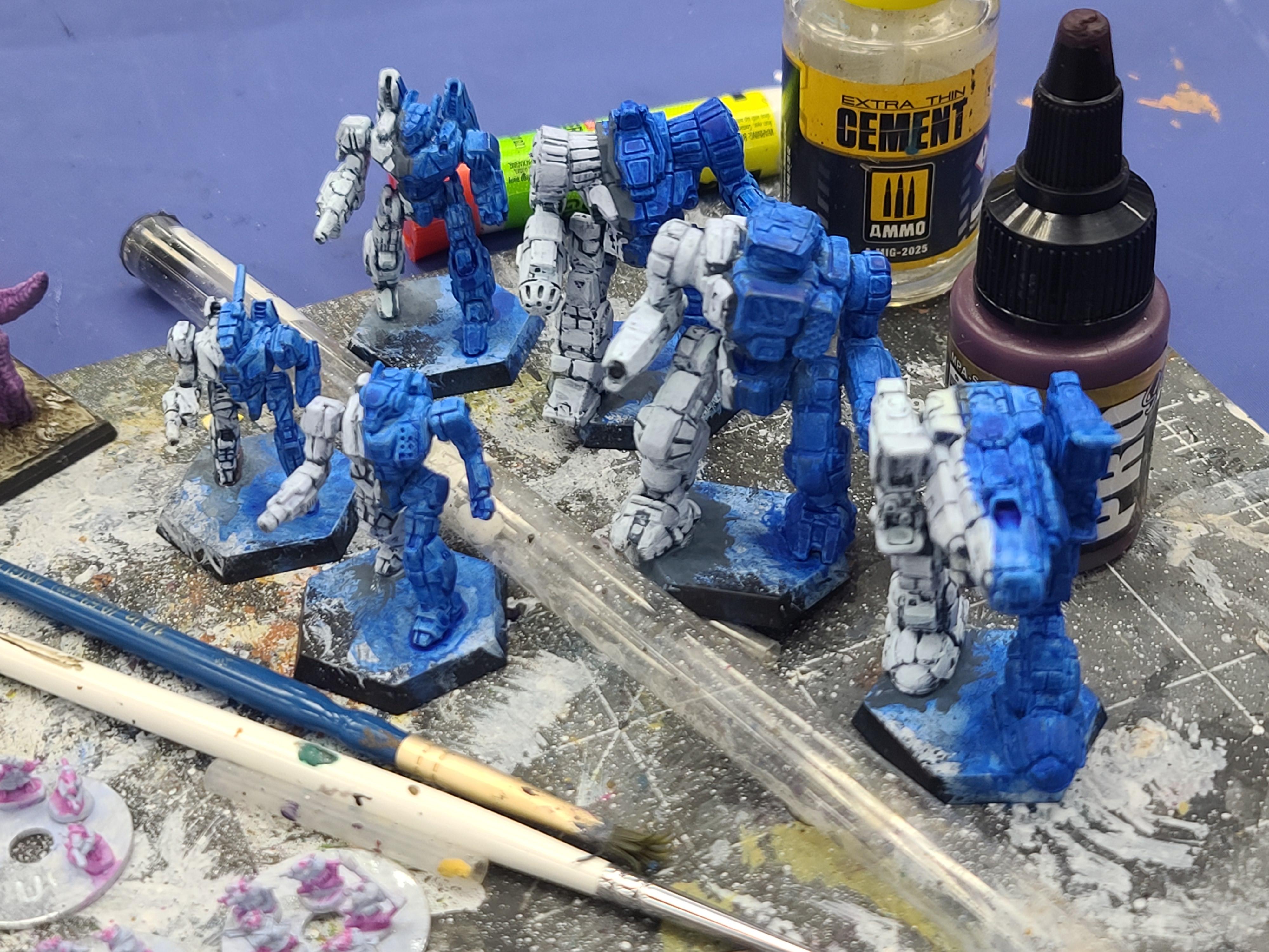 Battletech, Catalyst Game Labs, Highlander, Lyran Guard, Mech, Phoenix Hawk, Stalker, Stinger, Valkyrie, Zeus