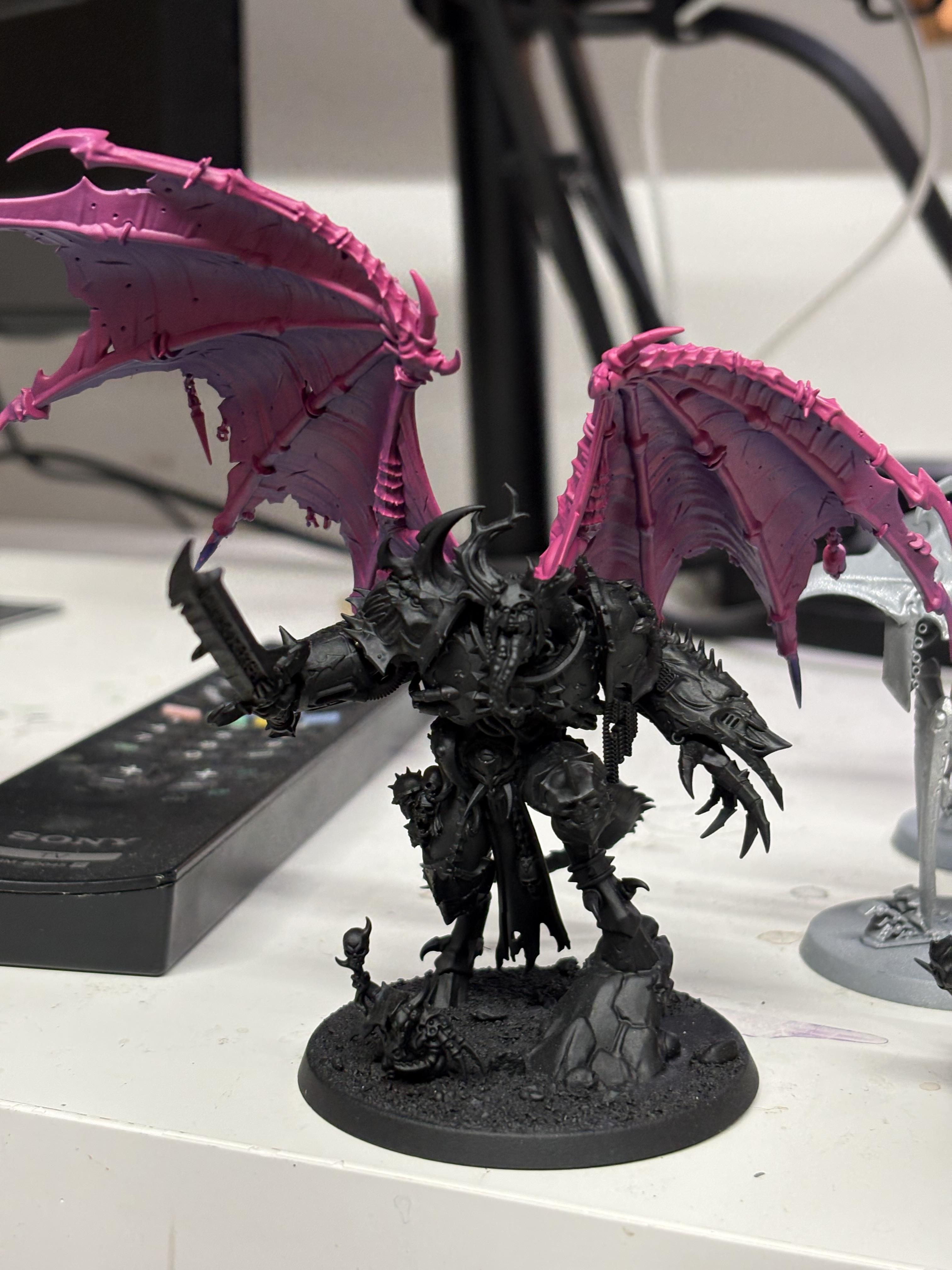 Daemon Prince, Death Guard, Nurgle, Warhammer 40,000, Work In Progress