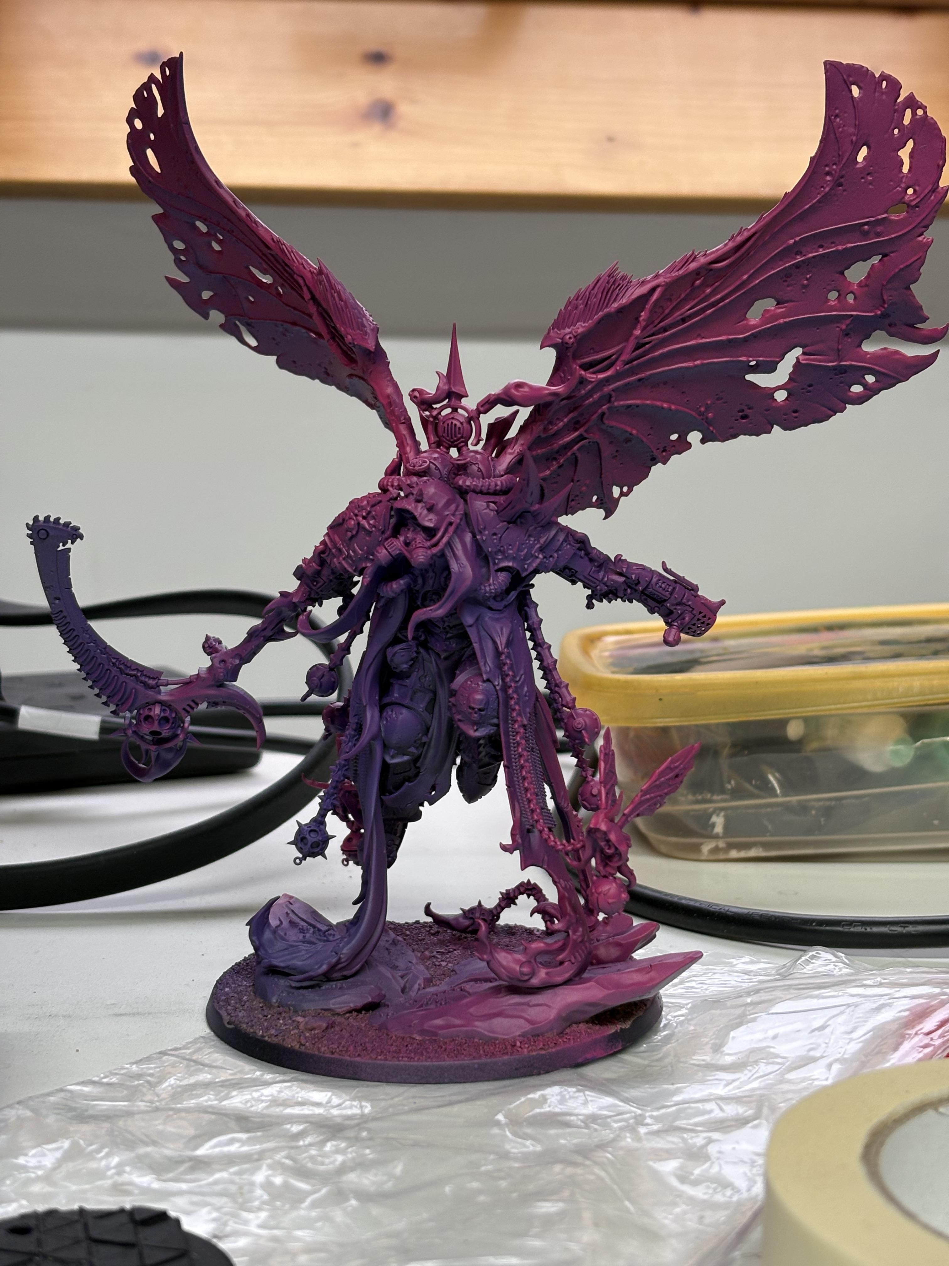 Daemons, Death Guard, Mortarion, Nurgle, Primarch, Warhammer 40,000, Work In Progress