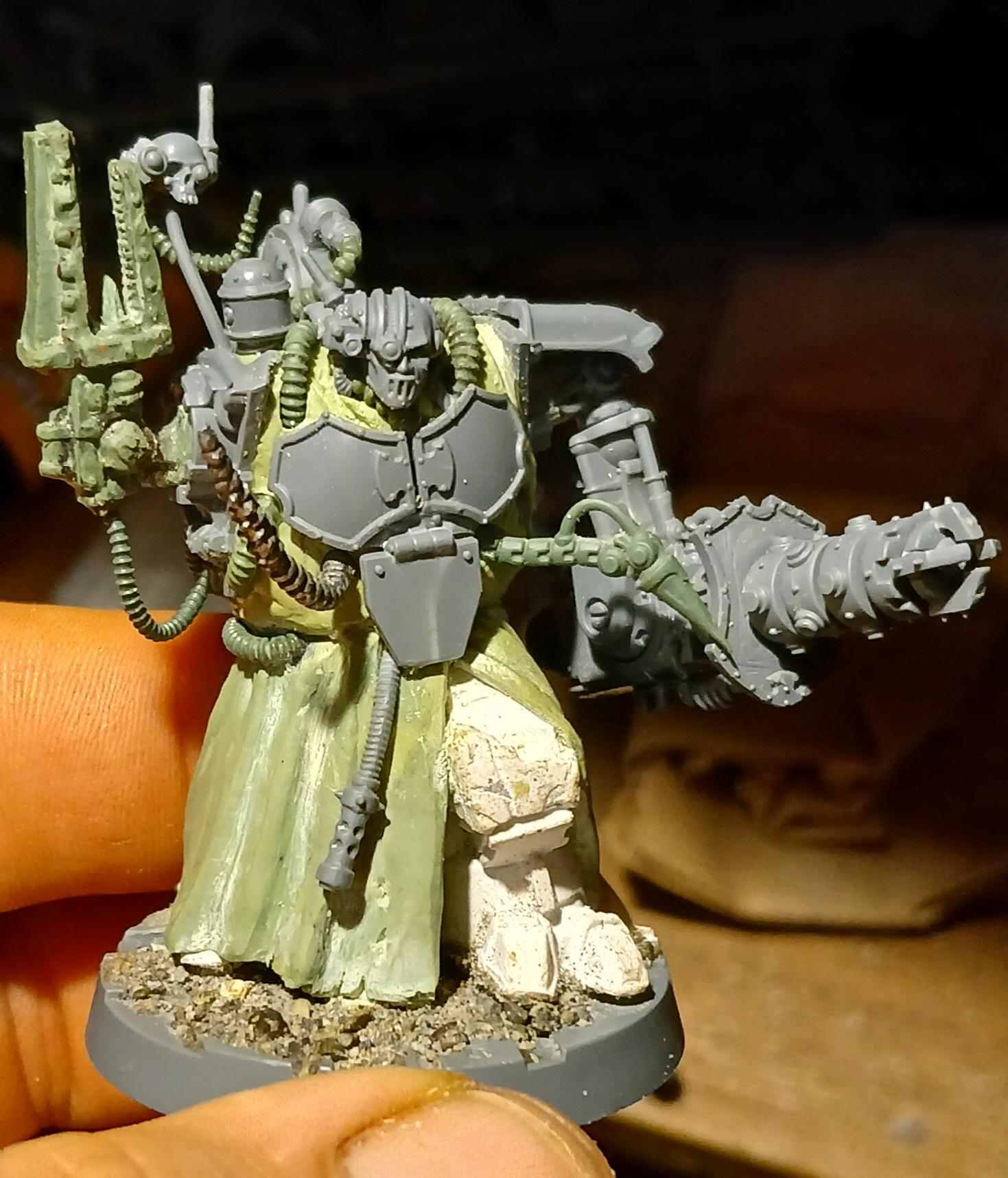 Conversion, Greenstuff, Kitbash, Mechanicum, Myrmidon Destructor, Tech-priest