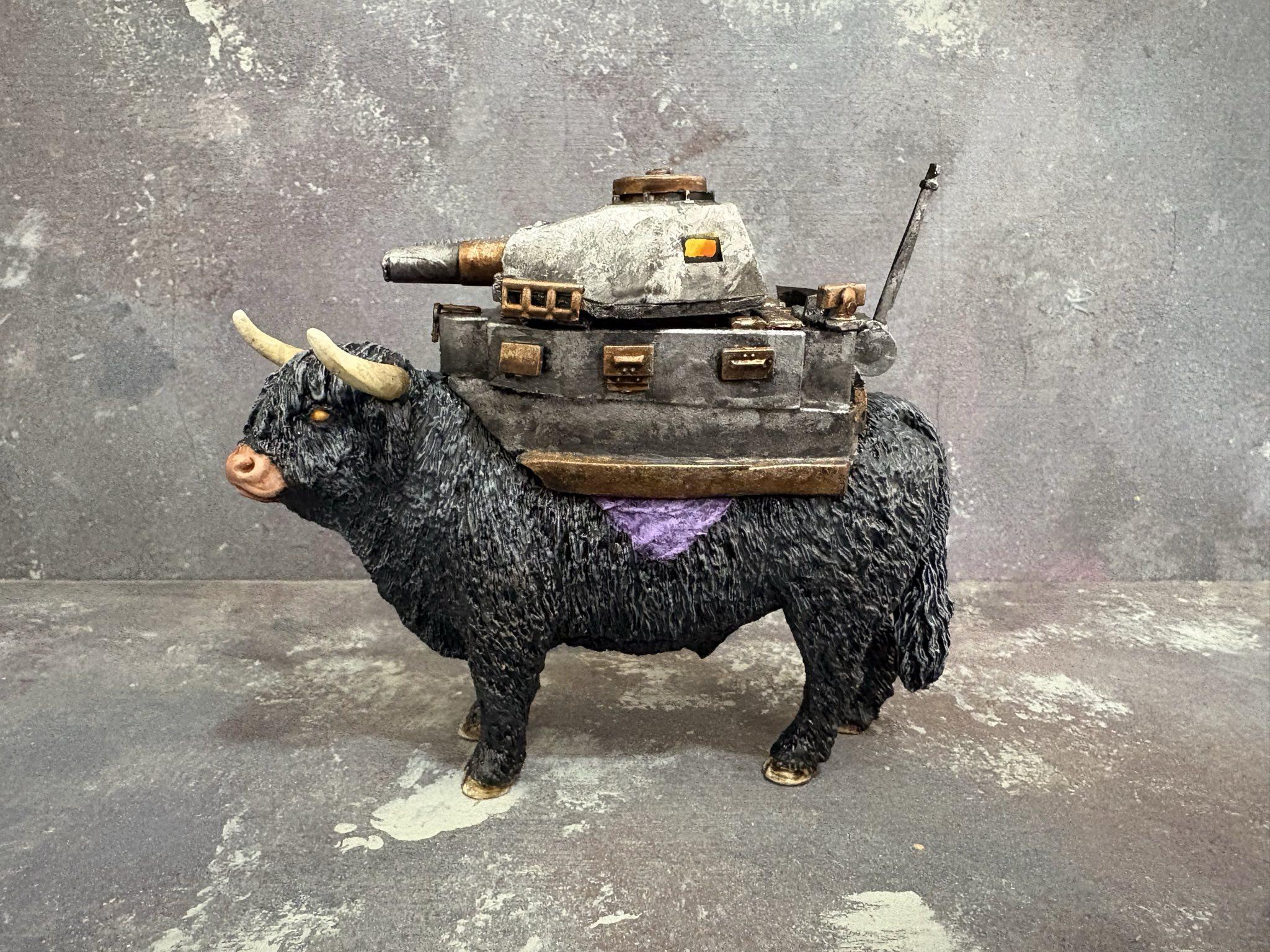 Bison, Buffalo, Howda, Tank