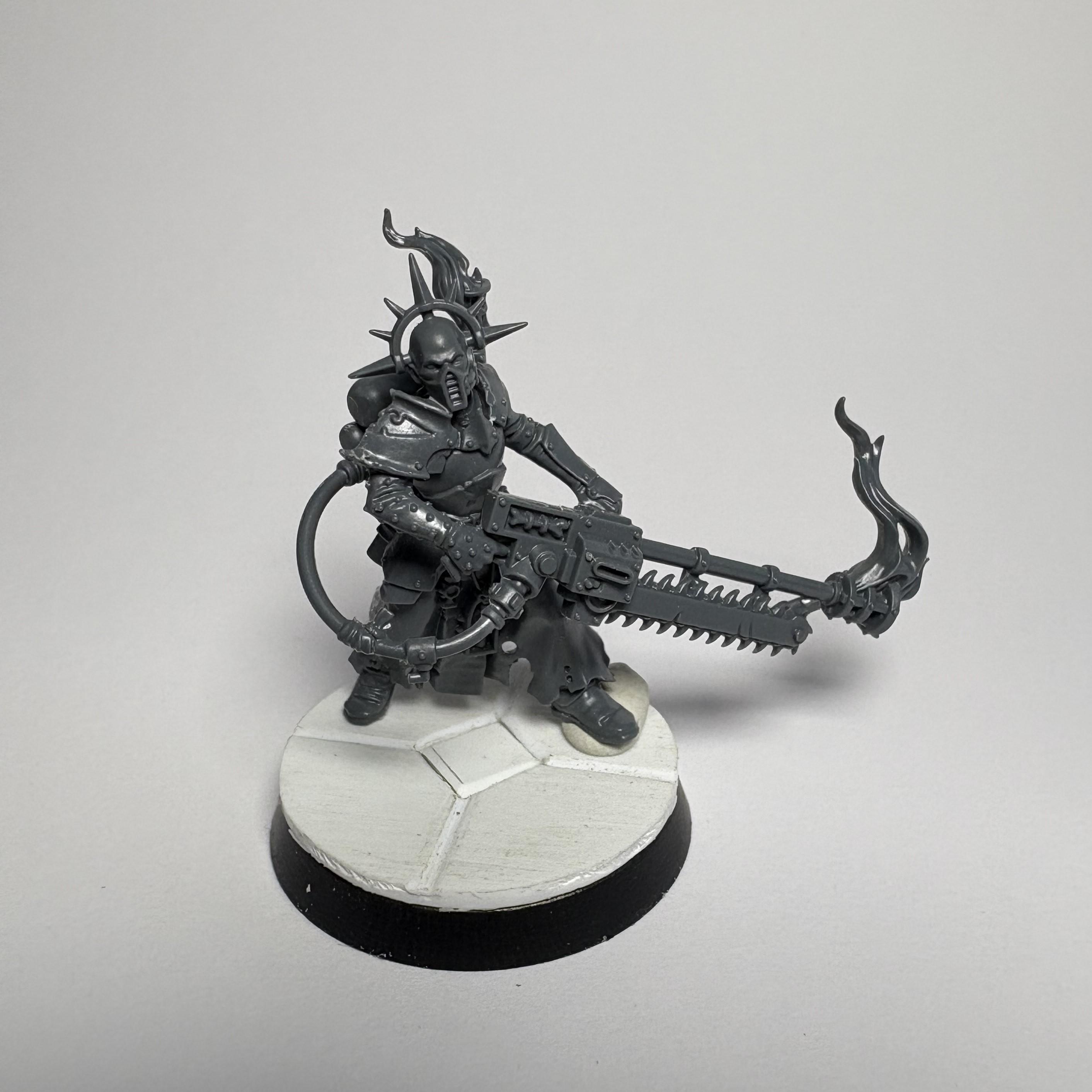 Blackstone Fortress, Chainsword, Flamer, Missionary Priest With Vindicator, Pious Vorne, Sisters Of Battle, Warhammer 40,000, Zealots