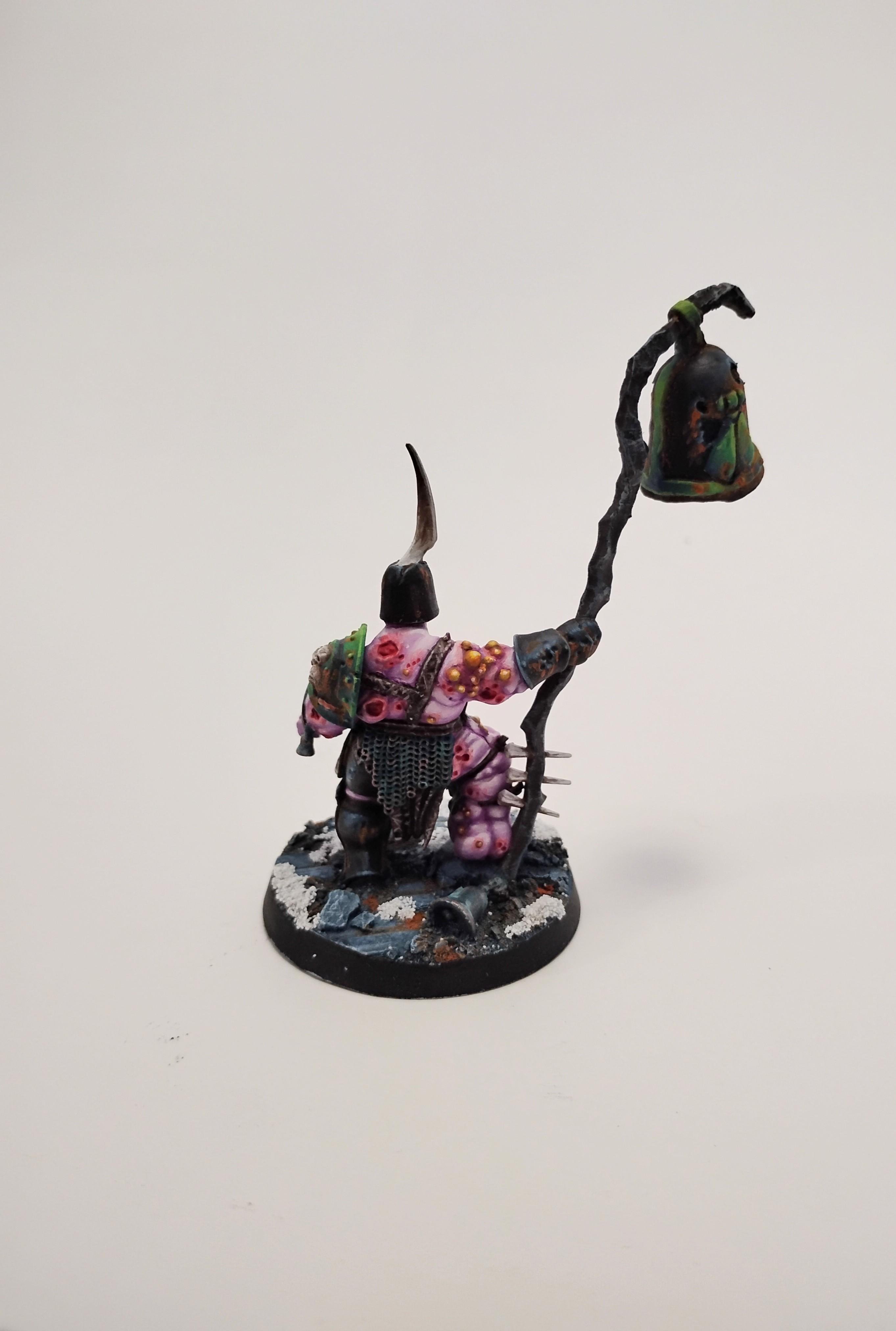 Age Of Sigmar, Bell, Chaos, Chaos Warrior, Musician, Nurgle, Nurgle Warrior, Warcry, Warhammer Fantasy