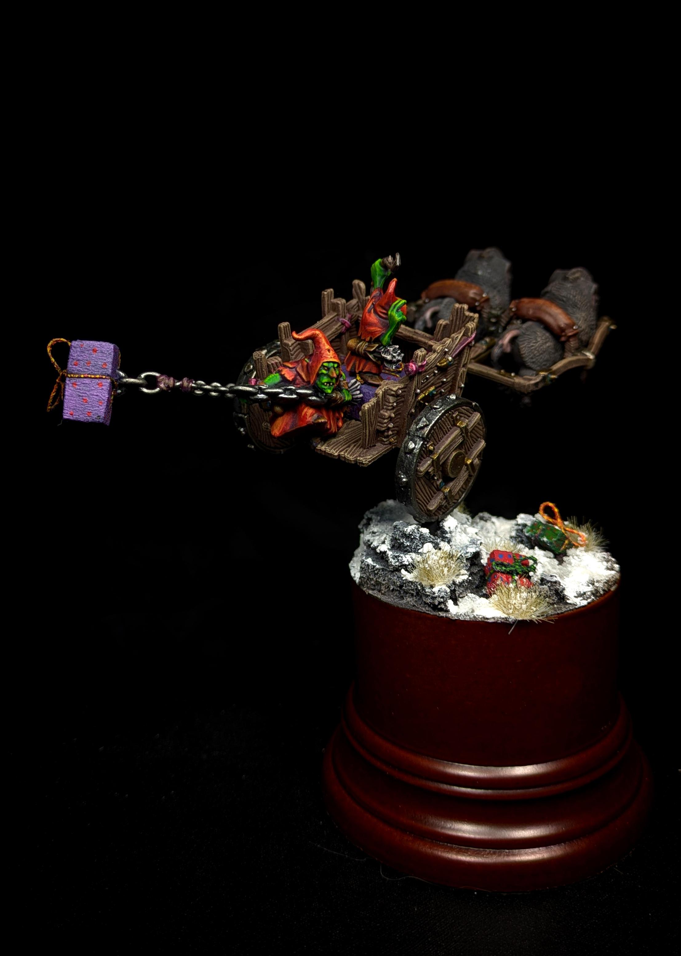 Chariot, Christmas, Goblins, Orks