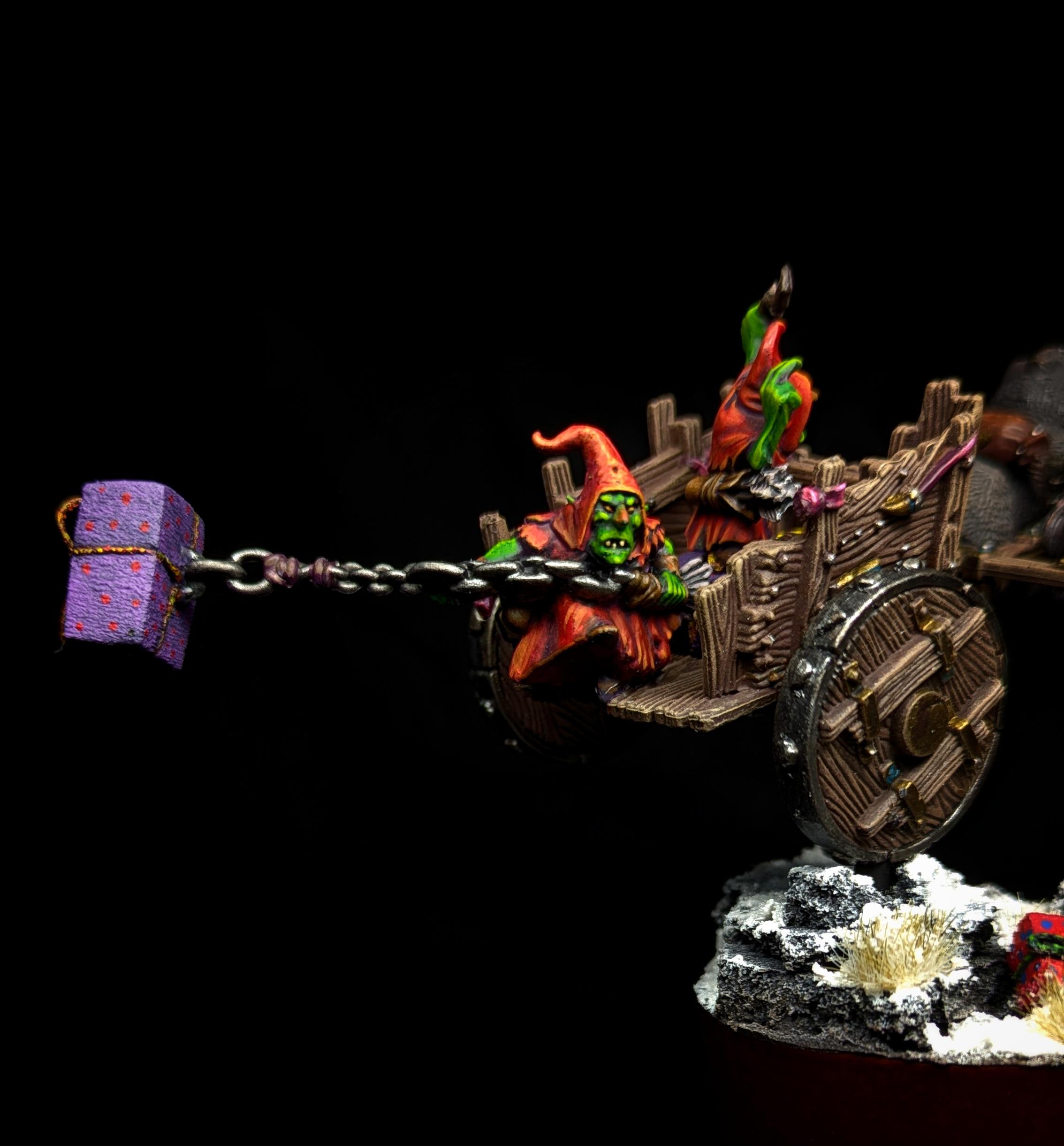Chariot, Christmas, Goblins, Orks