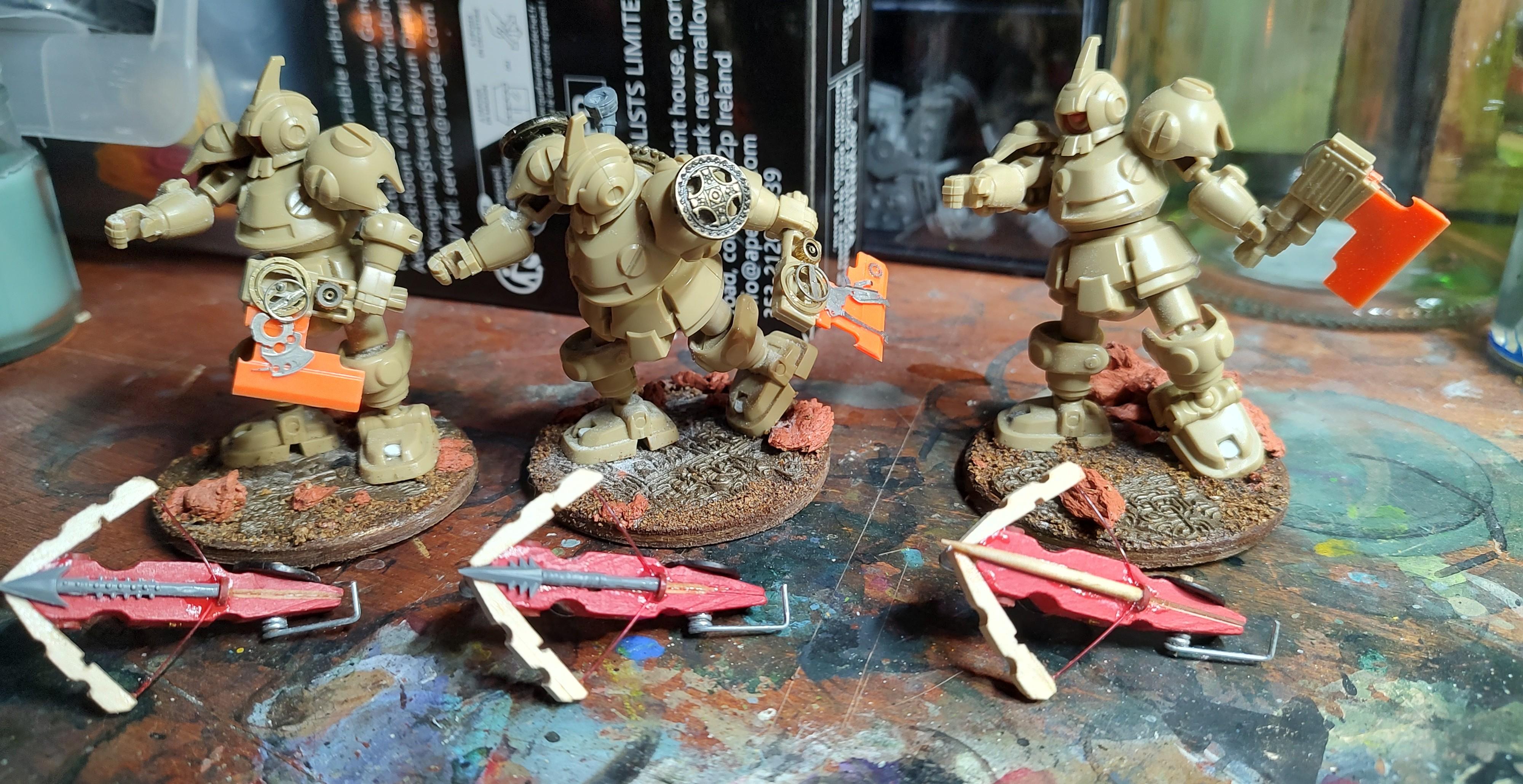 Automaton, Dwarves, Golem, Walker