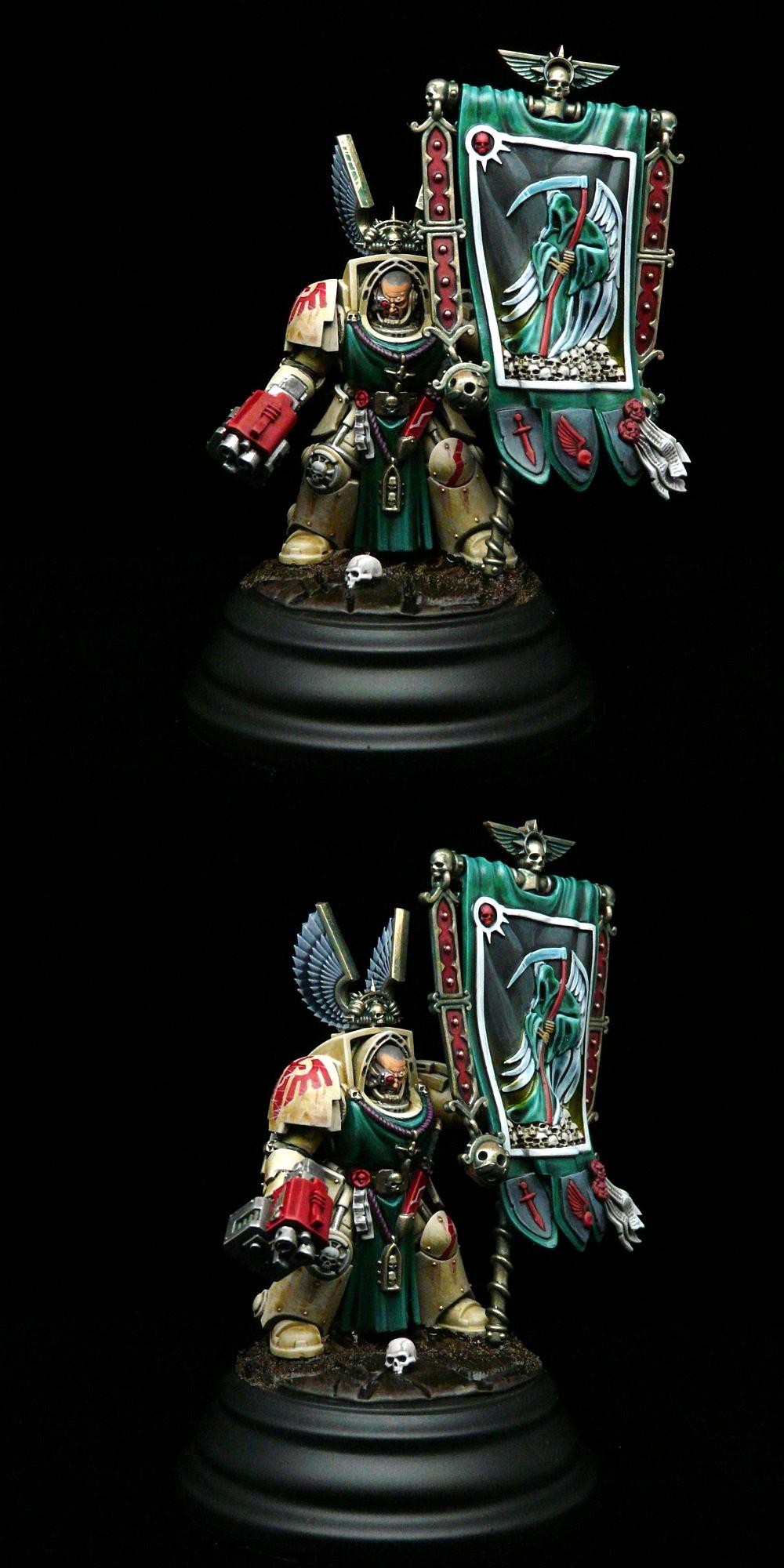 Adeptus Astartes, Dark Angels, Deathwing, Primaris, Space Marines, Terminator Armor, Unforgiven