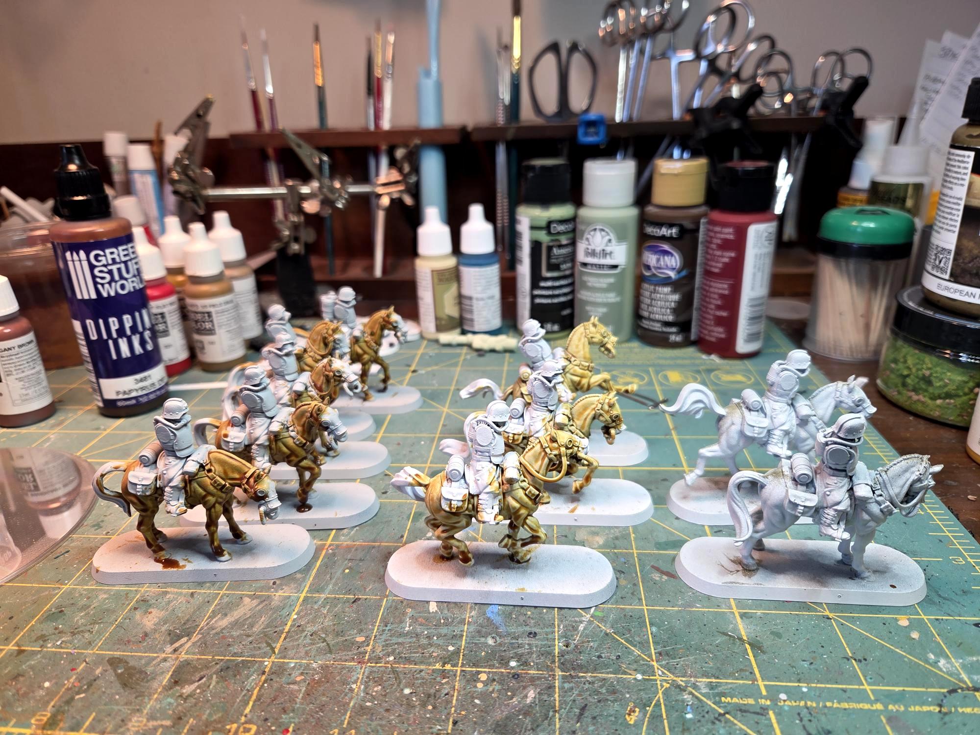 Guard, Imperial, Rough Riders, Samurai, Space