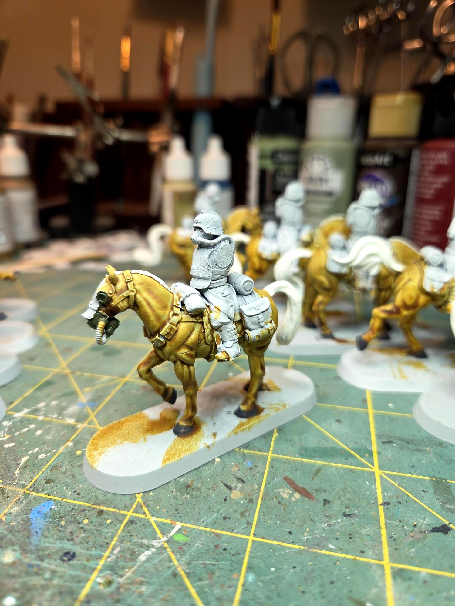 Cavalry, Lightnings, Riders, Rough, Samurai, Space