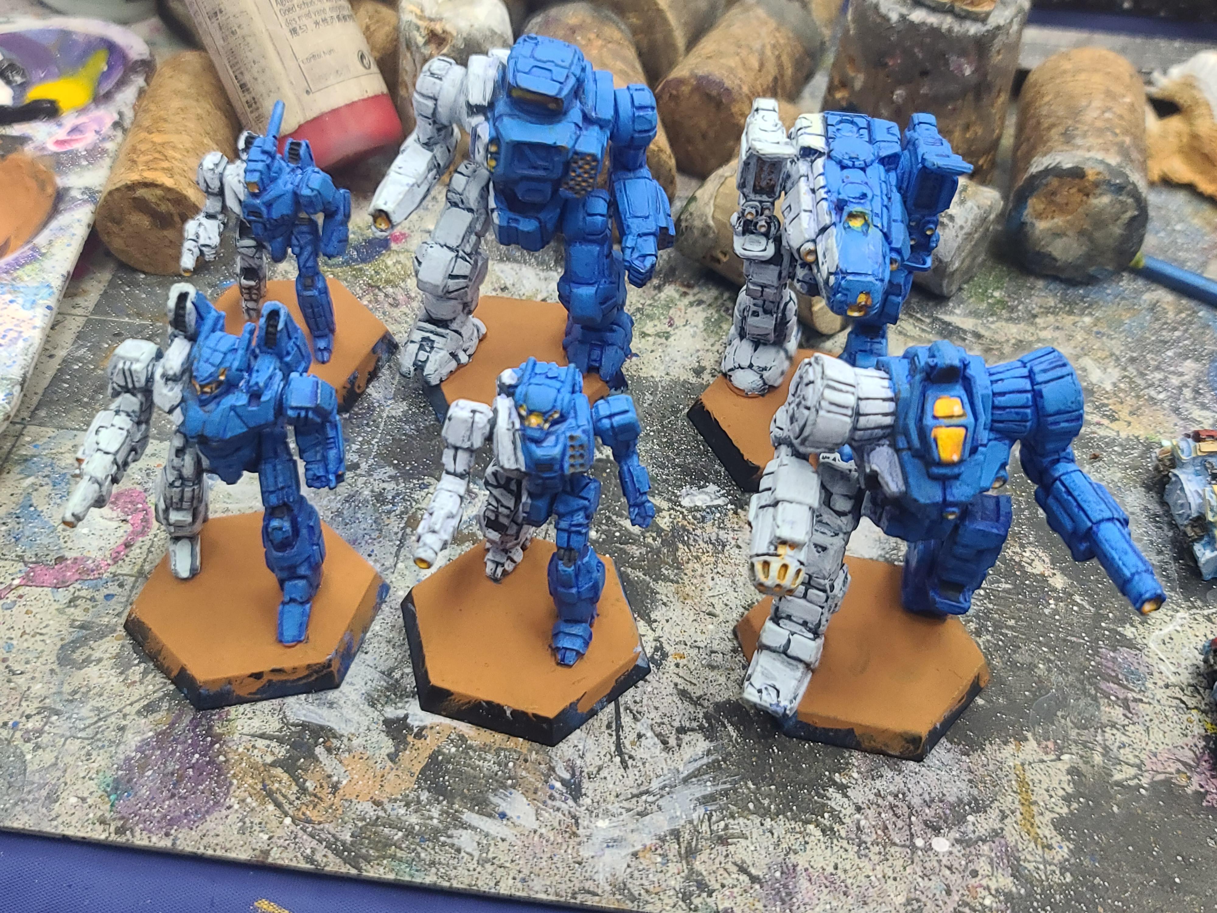 Battletech, Catalyst Game Labs, Highlander, Lyran Guard, Mech, Phoenix Hawk, Stalker, Stinger, Valkyrie, Zeus