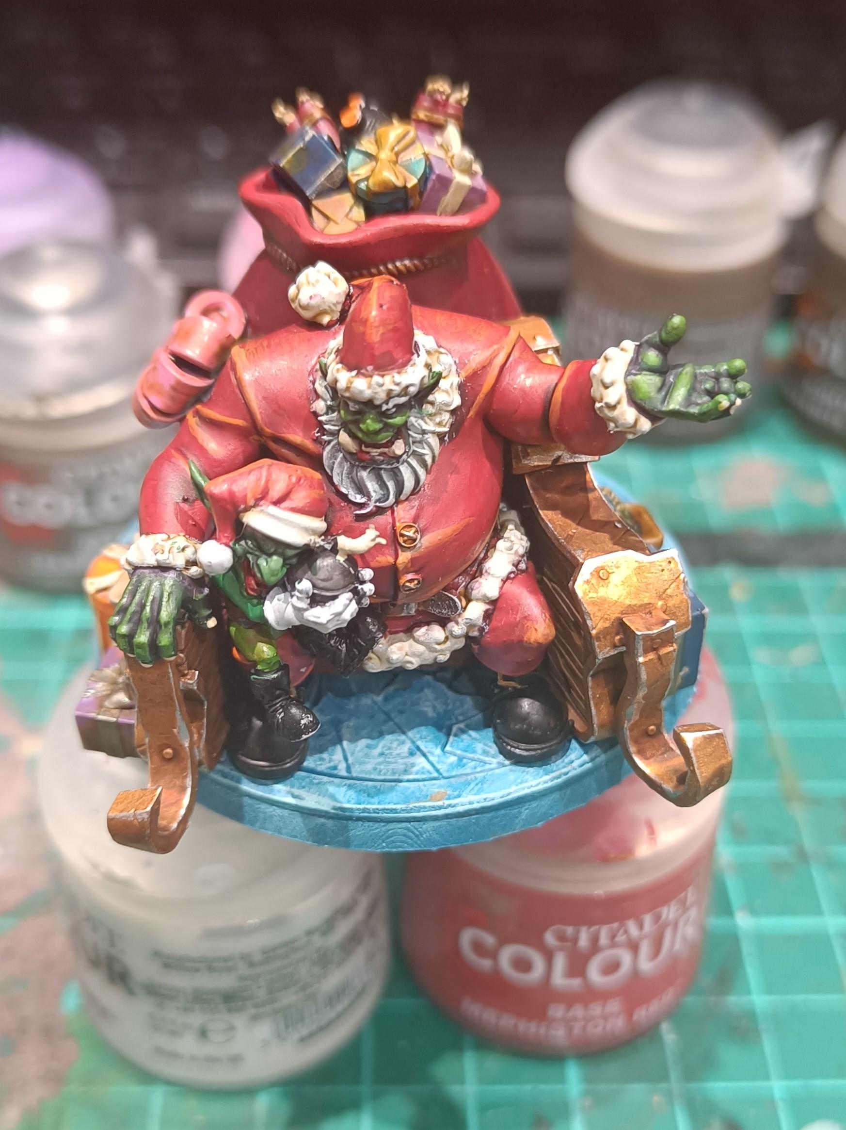 Christmas, Ork Santa, Orks, Santa Claus, Xmas