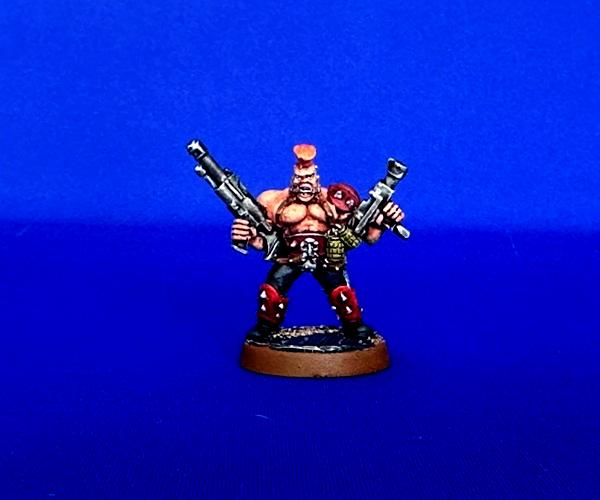 Ecromunda Goliath Ganger, Gang, Goliath, Metal, Necromunda, Painted