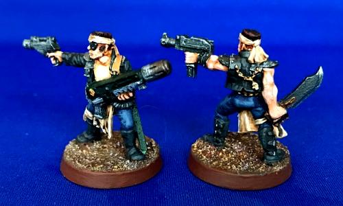 Ganger, Leader, Necromunda, Orloc, Painted