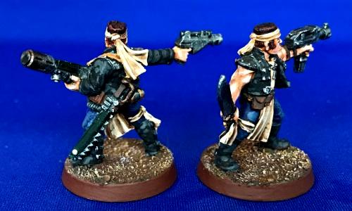 Ganger, Leader, Necromunda, Orloc, Painted