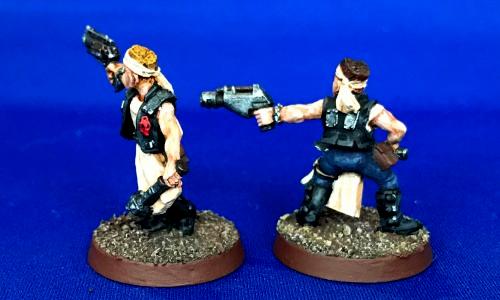 Ganger, Juves, Necromunda, Orloc, Painted