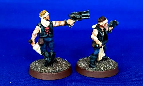 Ganger, Juves, Necromunda, Orloc, Painted