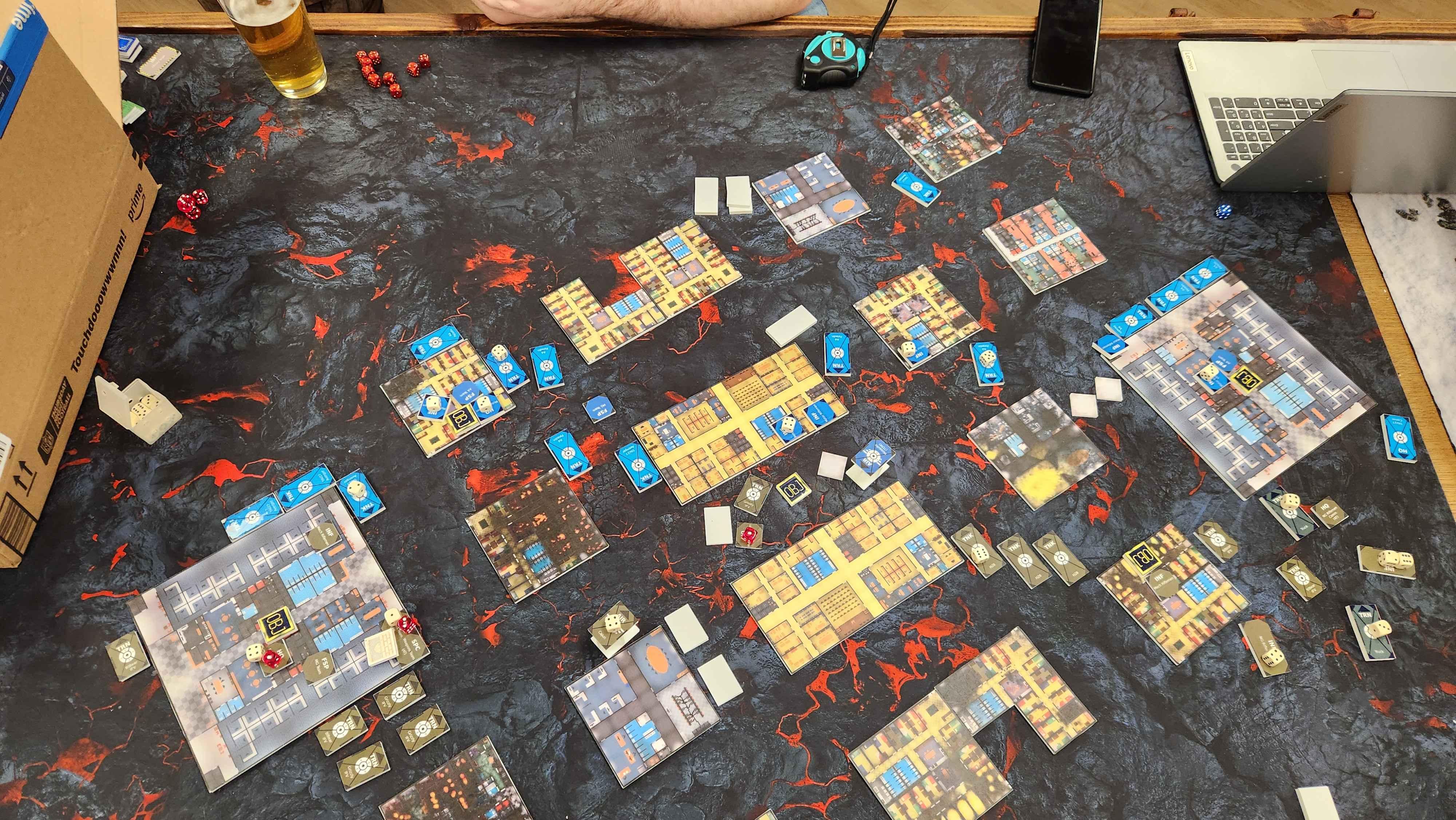 Enemy Visible, Game Markers, Game Tokens, Indy Game