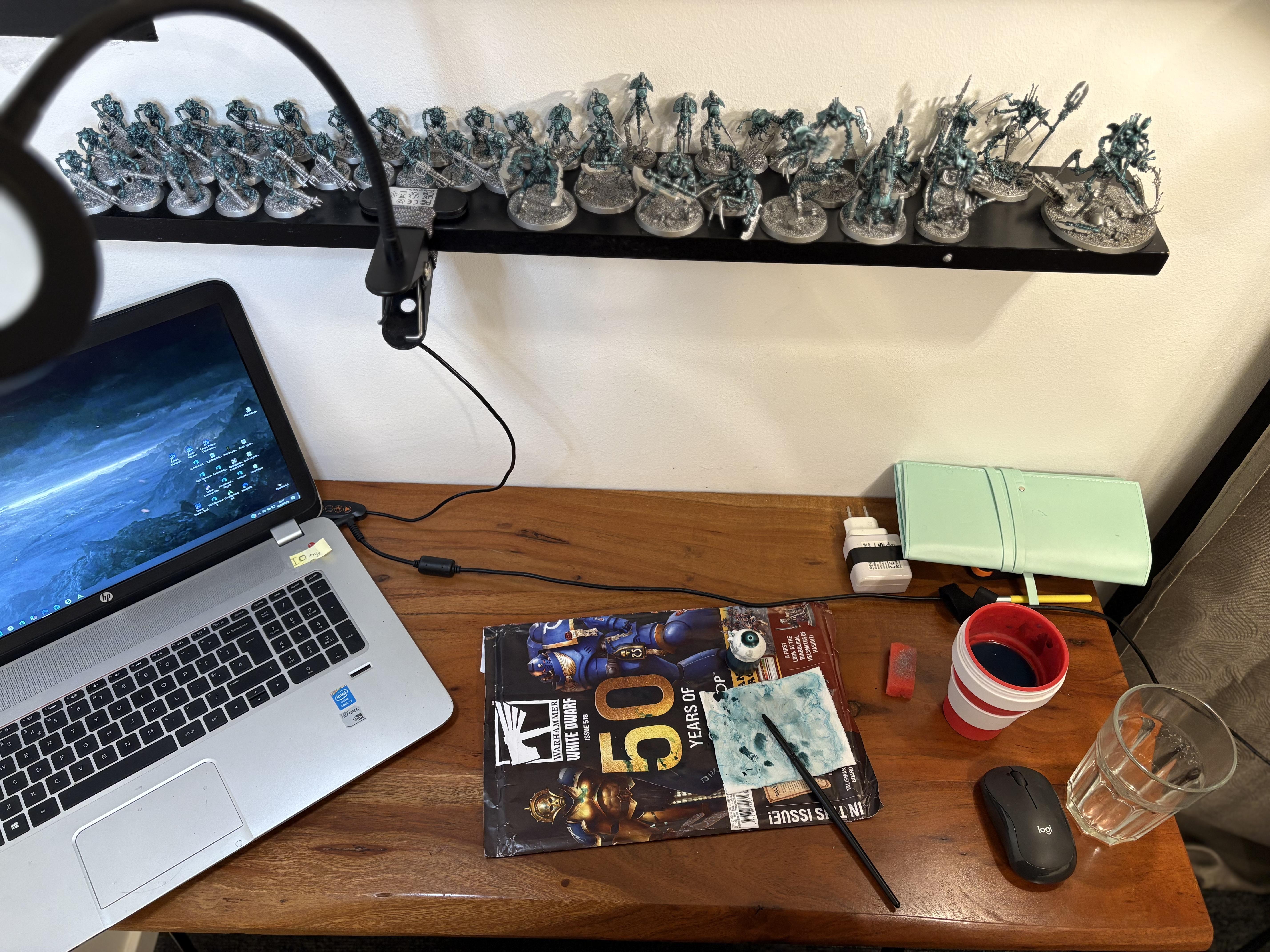 Necrons, Warhammer 40,000, Work In Progress